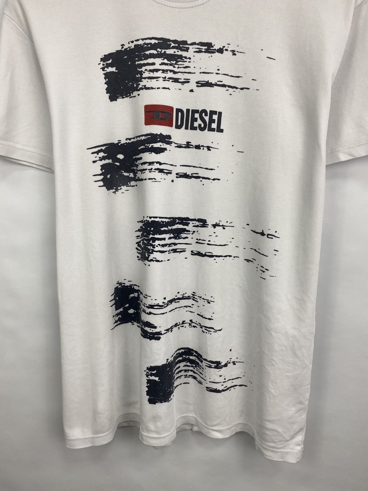Diesel 🇺🇸 Vintage 90s Diesel Y2K Big logo T-Shirt Retro Rare Hype Size US L / EU 52-54 / 3 - 4 Thumbnail