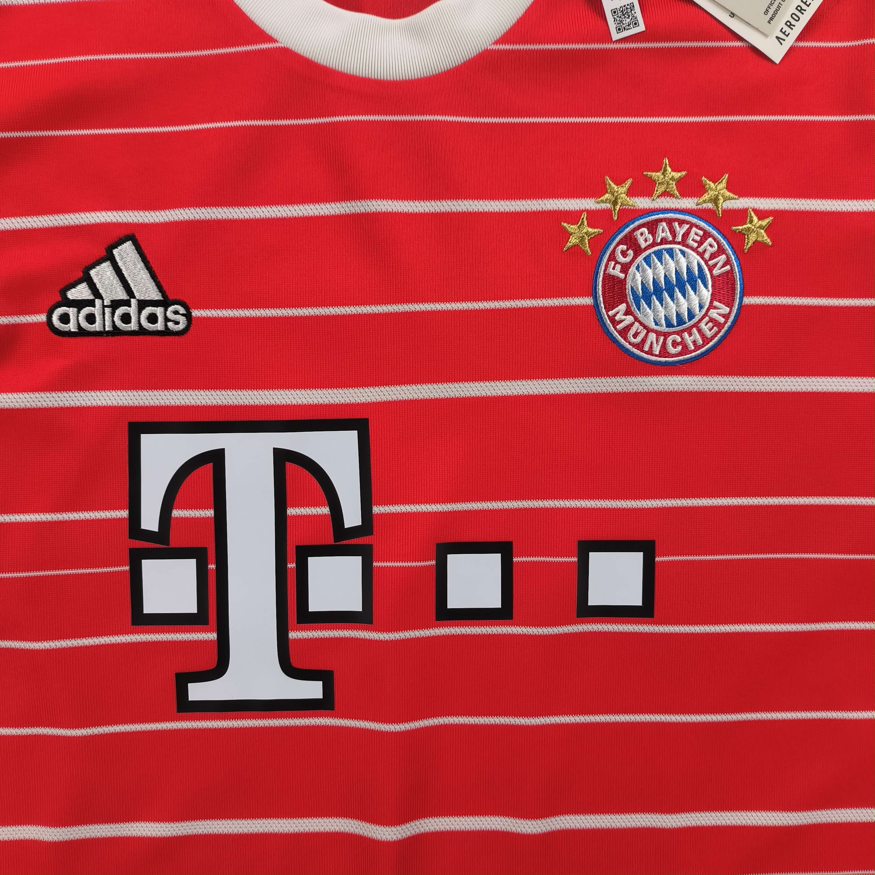 Adidas NEW Bayern Munich 2022-23 home Musiala football jersey sz XL Size US XL / EU 56 / 4 - 3 Thumbnail