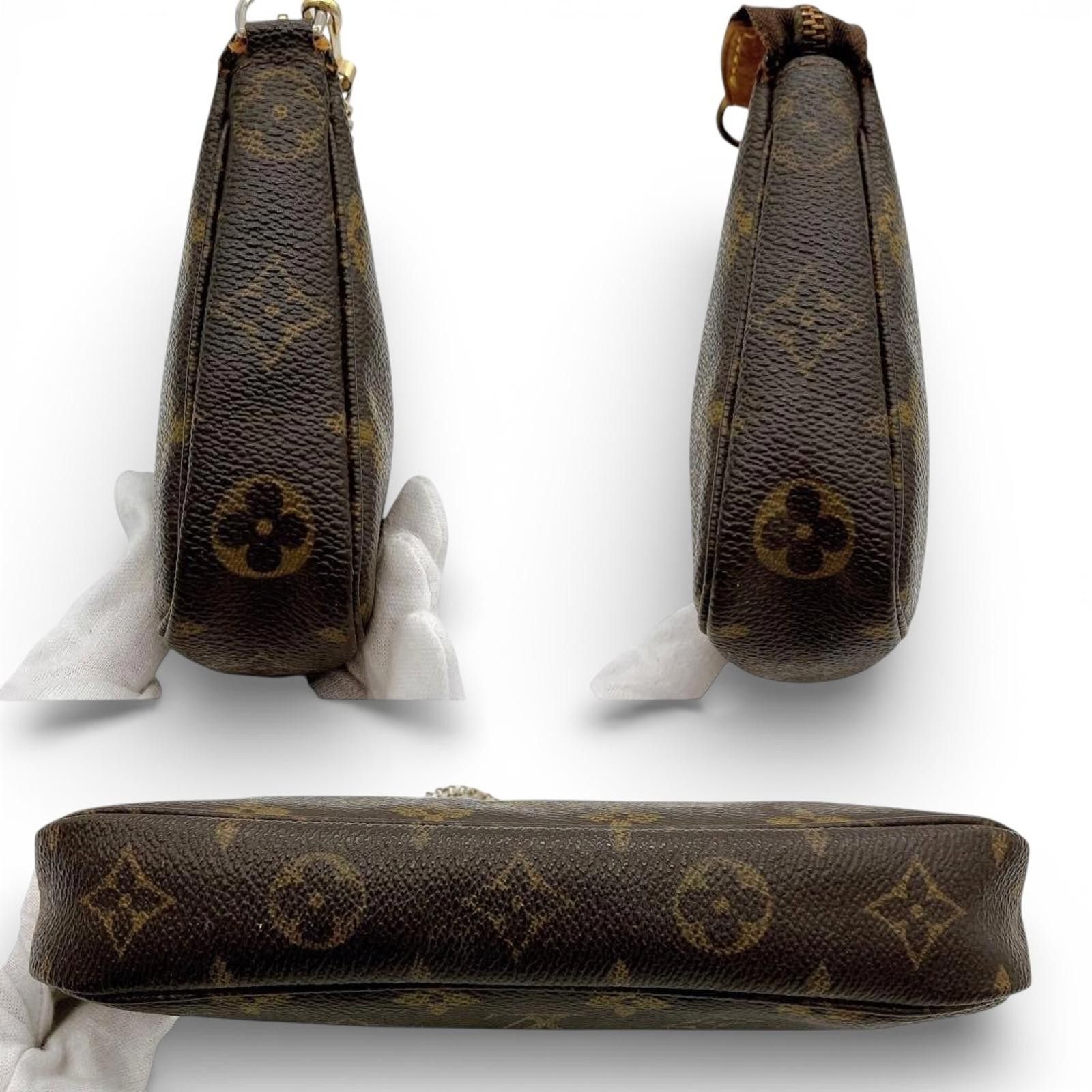 Louis Vuitton Louis Vuitton - Monogram Canvas Pochette Accessoires Bag Size ONE SIZE - 4 Thumbnail