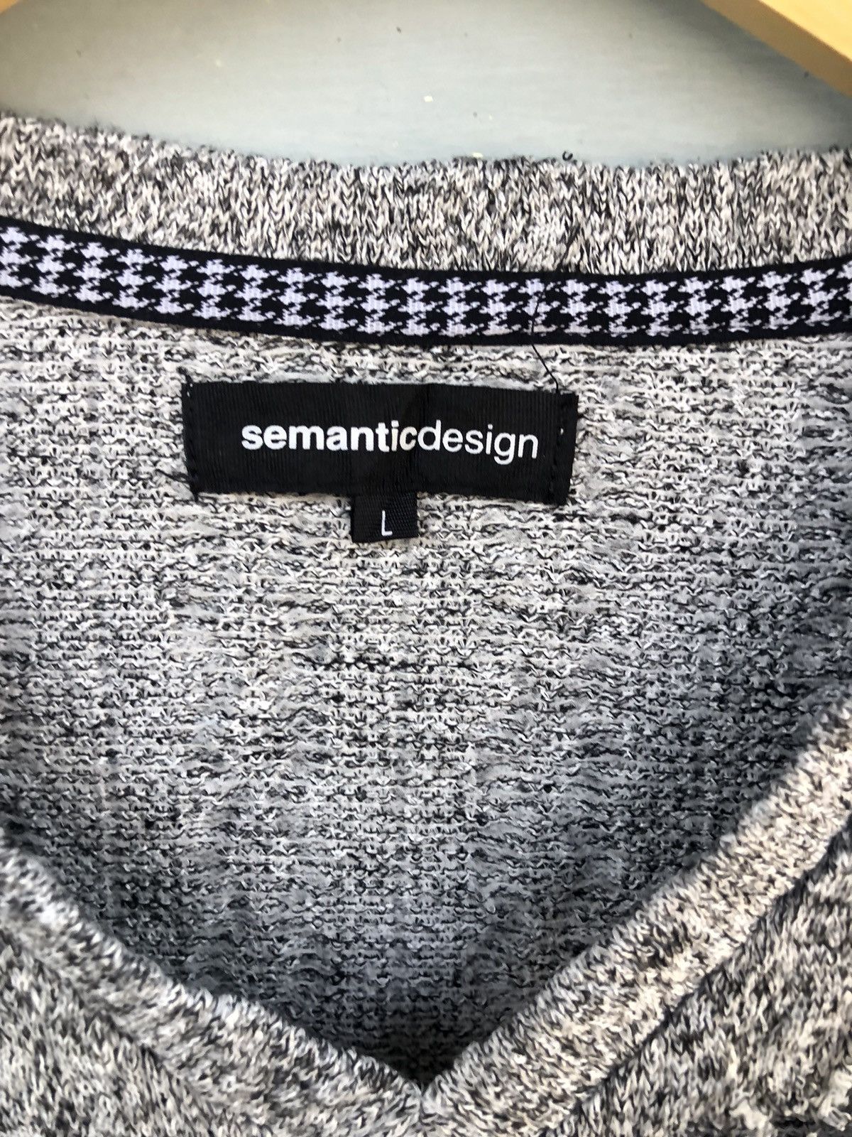 Hysteric Glamour × If Six Was Nine × Japanese Brand Smanticdesign-Distressed Snake Cable Knitwear Size US L / EU 52-54 / 3 - 11 Thumbnail