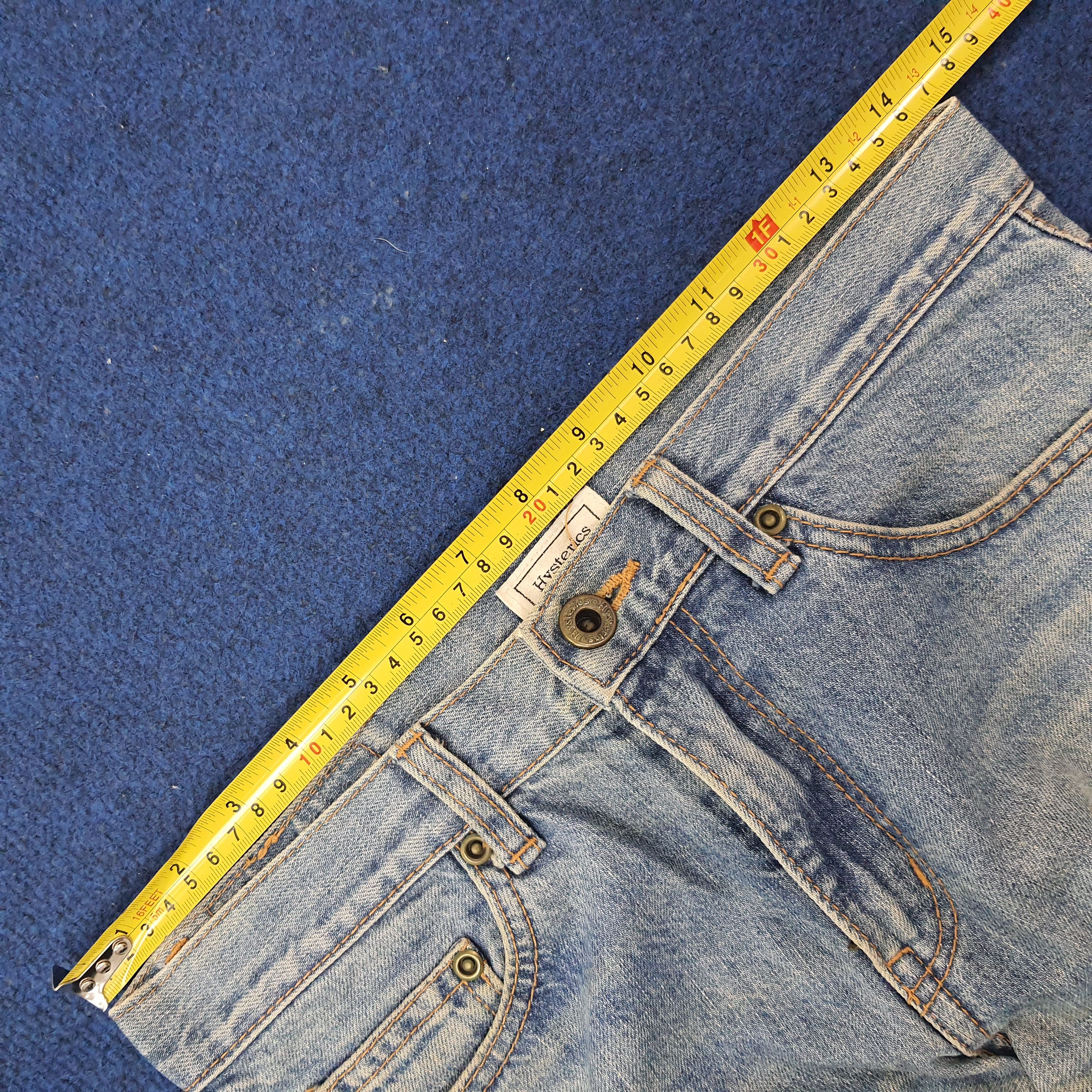 Hysteric Glamour Vintage Hysterics Raider Japan Custom Logo Jeans C258N6 Size US 27 - 10 Thumbnail