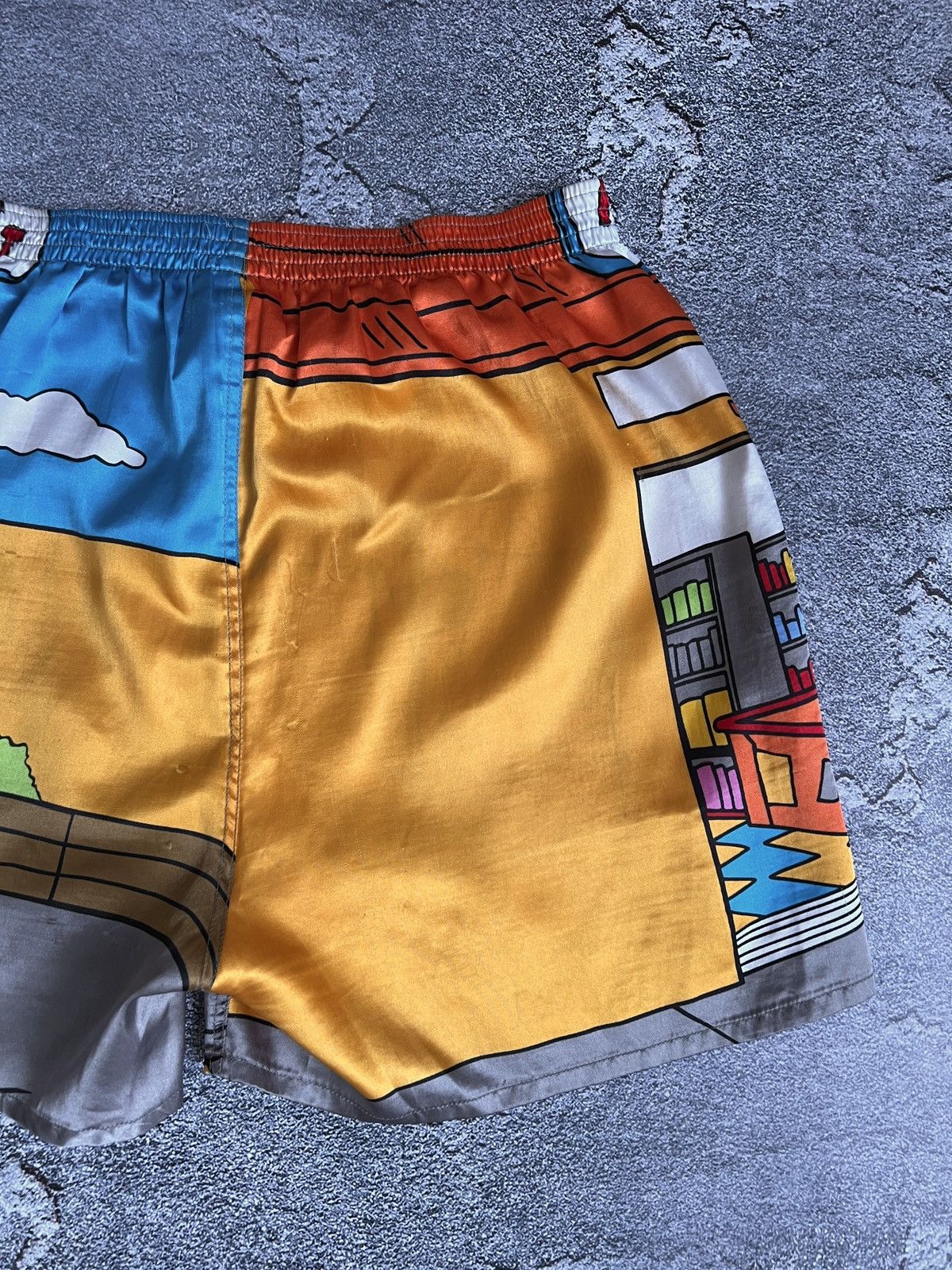Cartoon Network The Simpsons shorts big logo y2k Size US 34 / EU 50 - 5 Thumbnail
