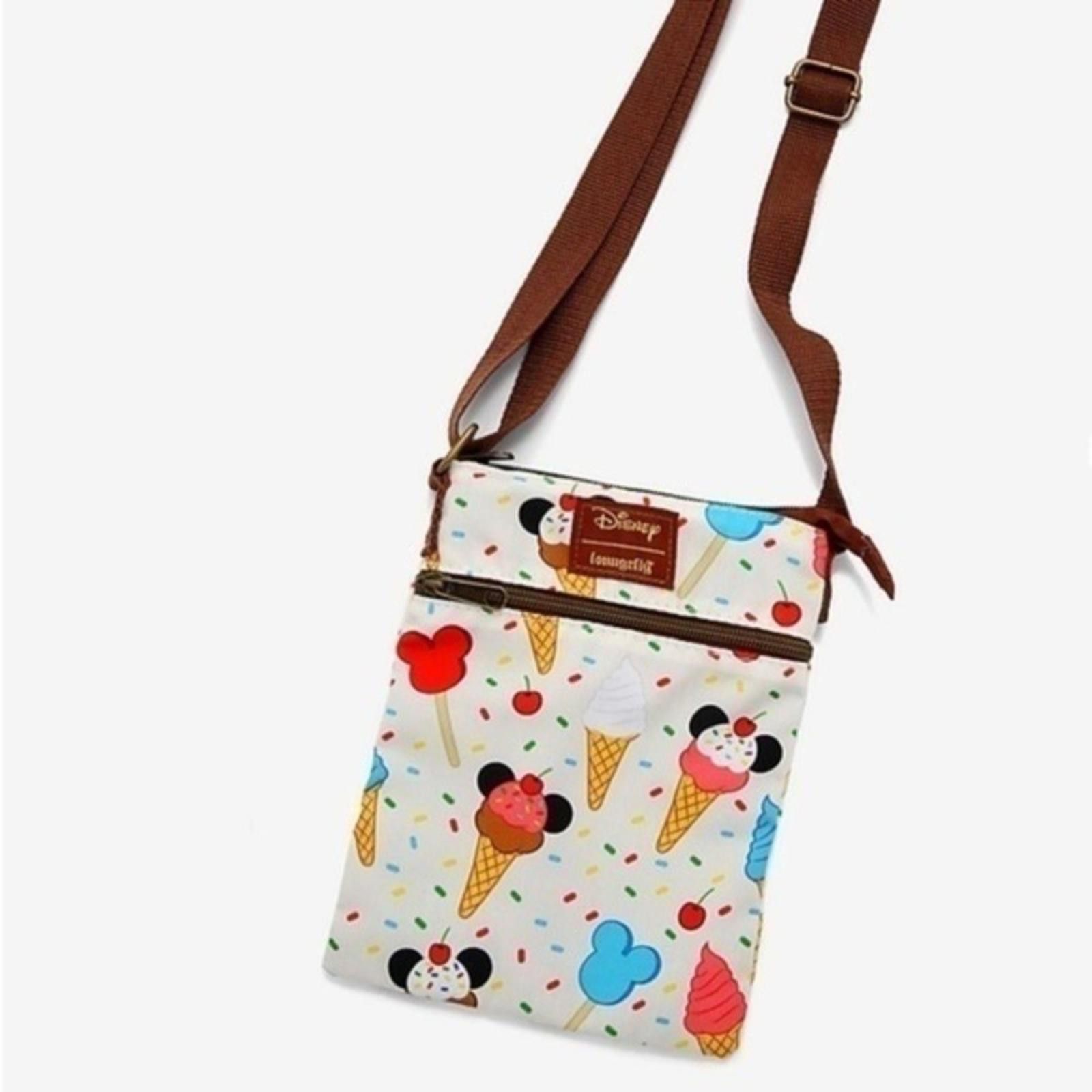 Disney Disney Loungefly Mickey Mouse Ice Cream Cone Crossbody Bag Size ONE SIZE - 1 Thumbnail