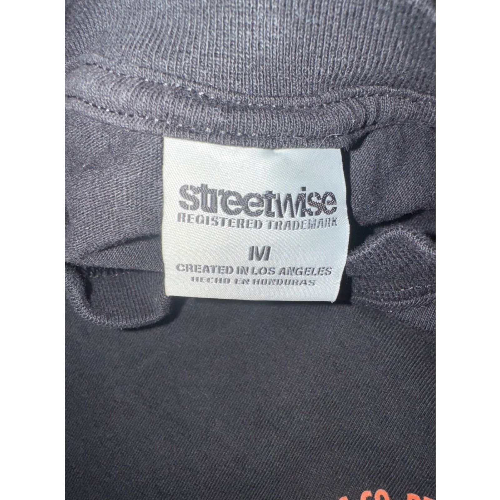 Vintage Streetwise Our Lady of Guadalupe Graphic T-Shirt Black M Mens Crew Neck Short Sleeve Graphic Print 2000s Streetwear Chicano Vintage No Size US M / EU 48-50 / 2 - 5 Thumbnail