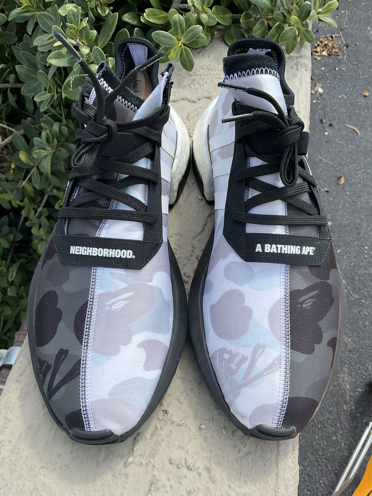 Adidas × Bape × Neighborhood adidas POD S3.1 Bape x Neighborhood size 13 adidas boost Size US 13 / EU 46 - 3 Thumbnail