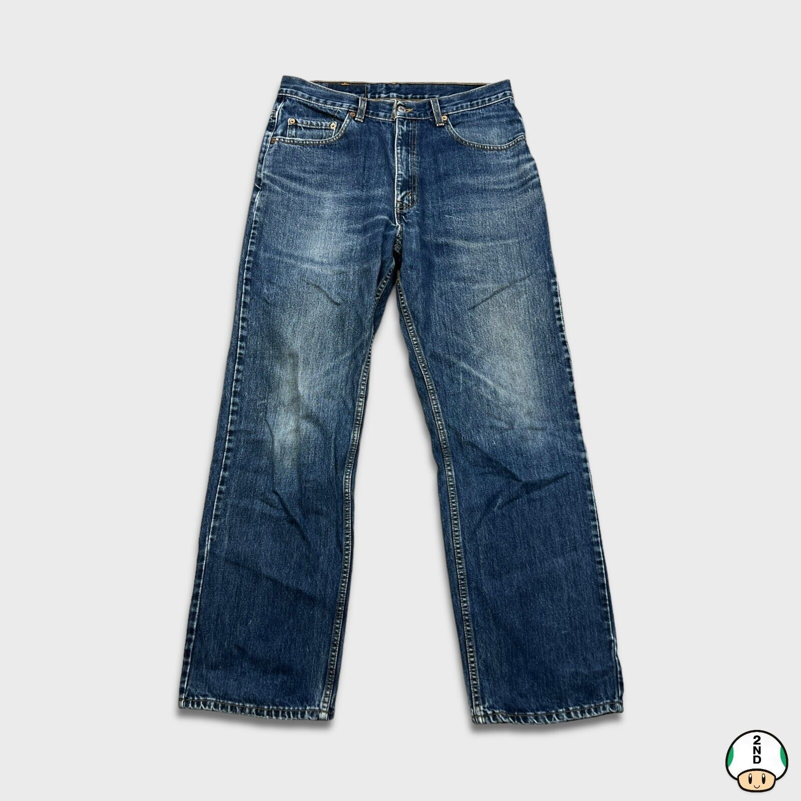 Levi's × Vintage Vintage 90s Levi's 528 Jeans 33x31 Metro Fit Denim Pants Size US 33 - 1 Thumbnail