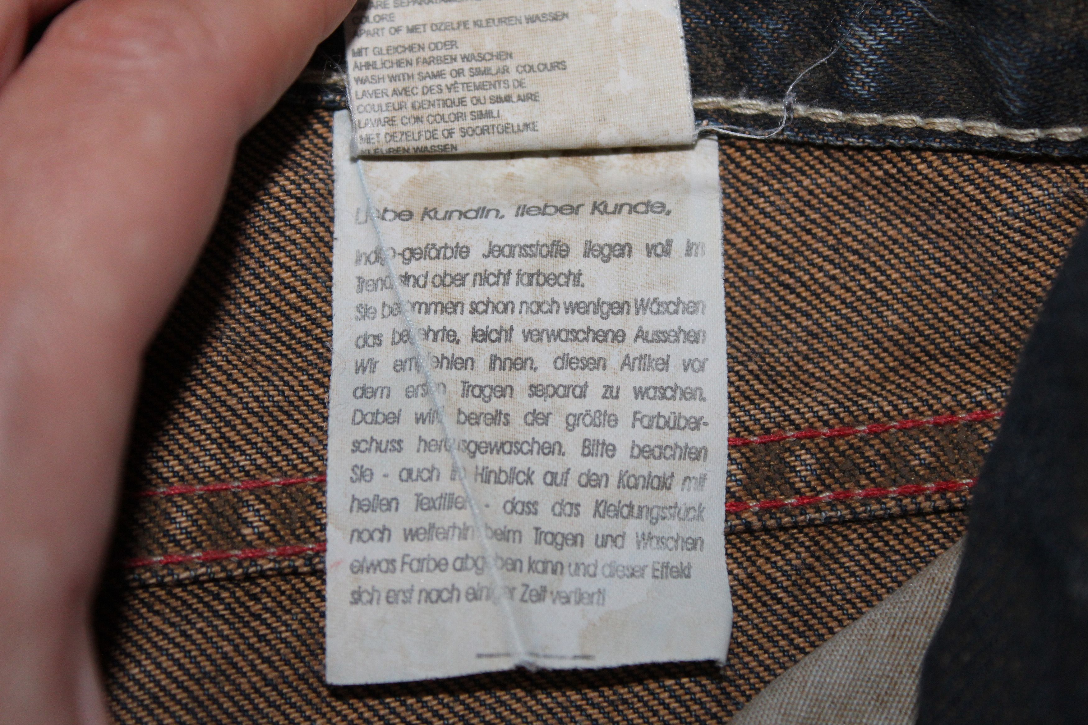 Japanese Brand × Neighborhood Neighbourhood NYC Faded Fake Dirty Jeans Y2K Size US 32 / EU 48 - 8 Thumbnail