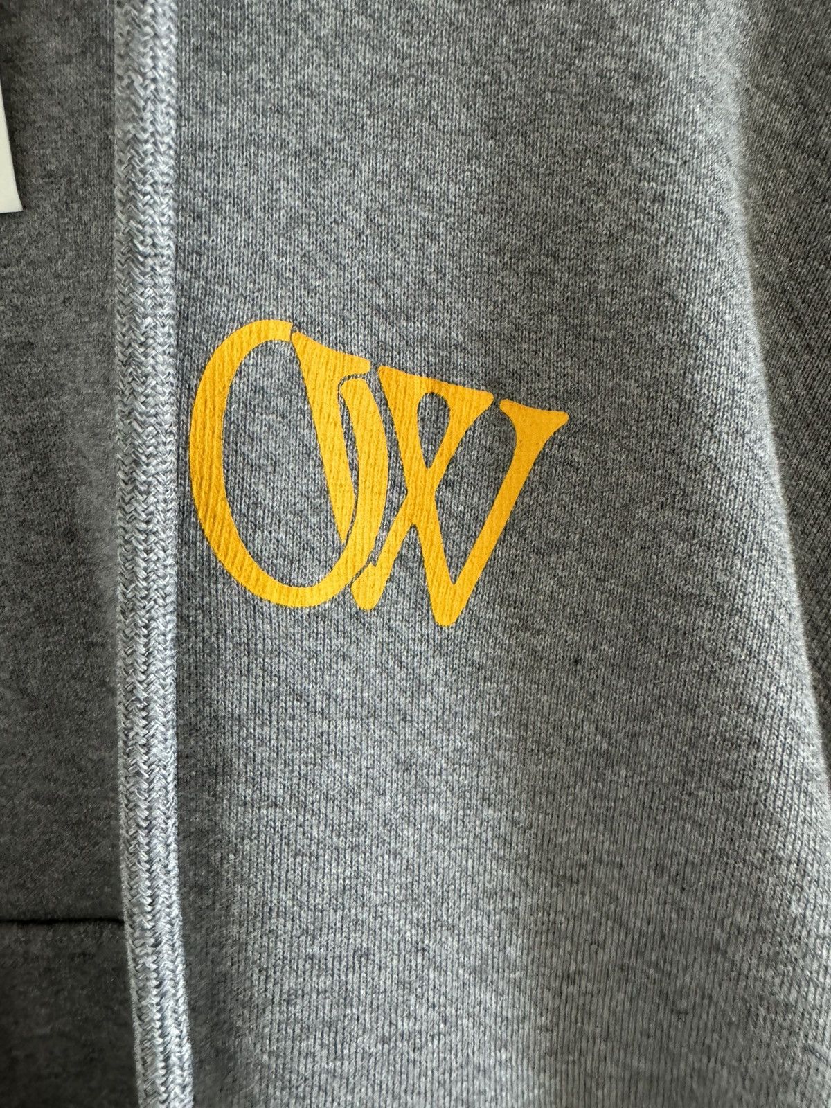 Off-White Off-White Virgil Abloh Men's Gray Hoodie Size US M / EU 48-50 / 2 - 3 Thumbnail
