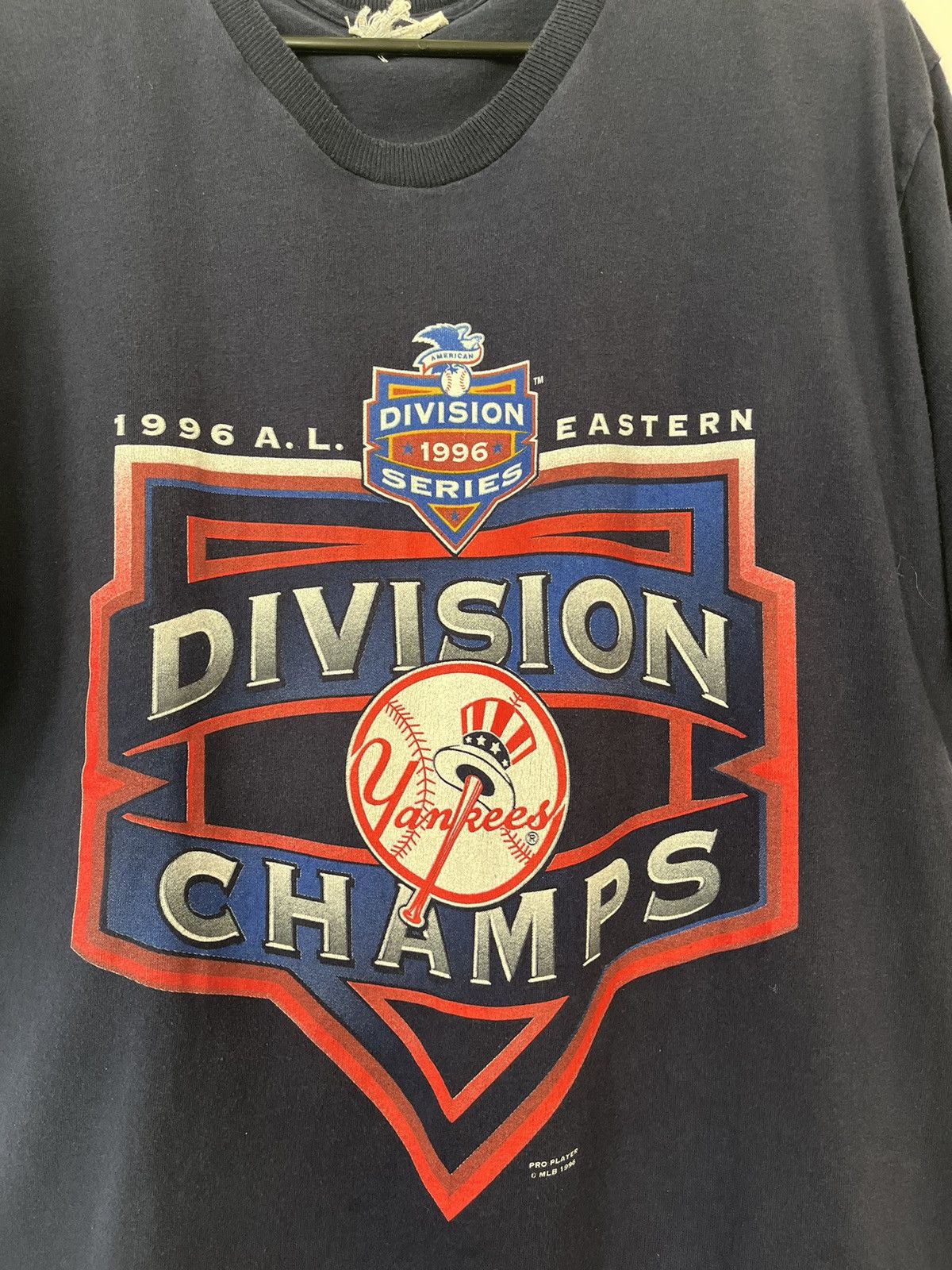 MLB × Majestic × New York Yankees Vintage New York Yankees 90s Large tee Size US L / EU 52-54 / 3 - 2 Thumbnail