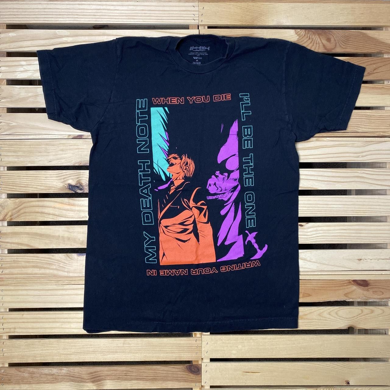 Other Death Note Ryuk & Light Black Anime Promo Tee Size Medium Size US M / EU 48-50 / 2 - 1 Thumbnail