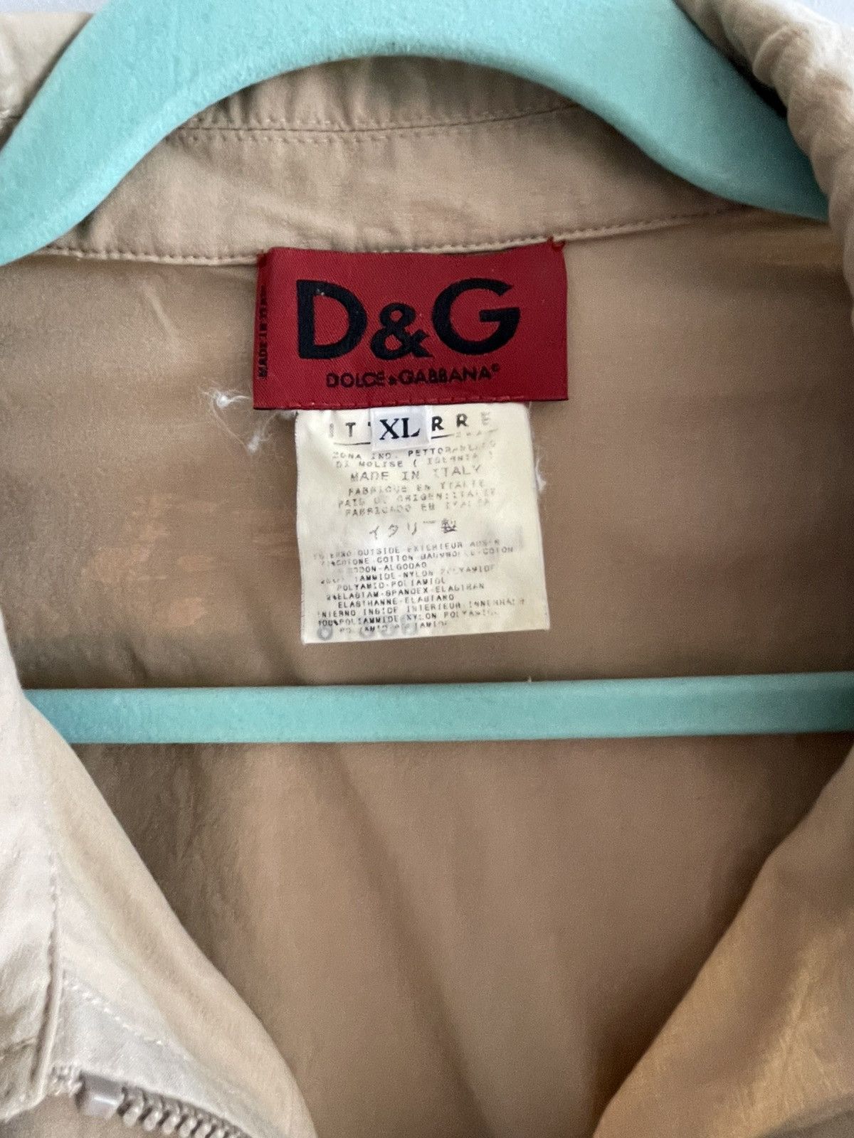 Dolce & Gabbana Dolce & Gabbana Sport Khaki Shirt Hunting Pockets Size US M / EU 48-50 / 2 - 3 Thumbnail