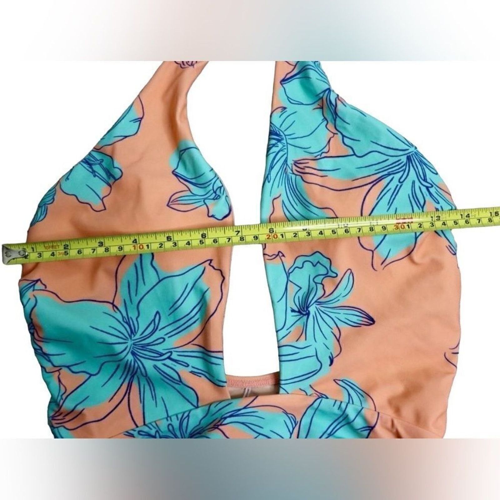 Other Cupshe Blooming Flowers Wrap 1 Piece Swimsuit LARGE Hawaiian Size L / US 10 / IT 46 - 6 Thumbnail