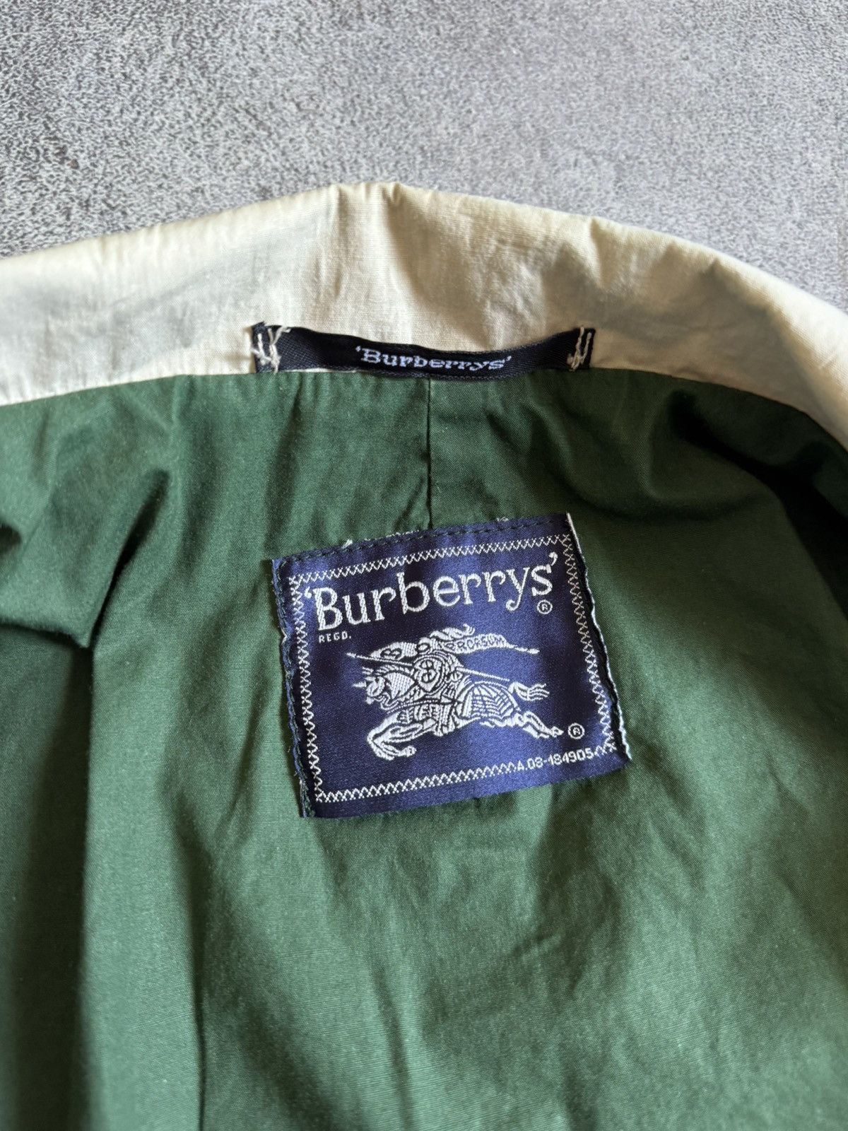 Burberry Vintage Burberry Trench Button Zip Coat Nova Check Jacket Size US XL / EU 56 / 4 - 10 Thumbnail