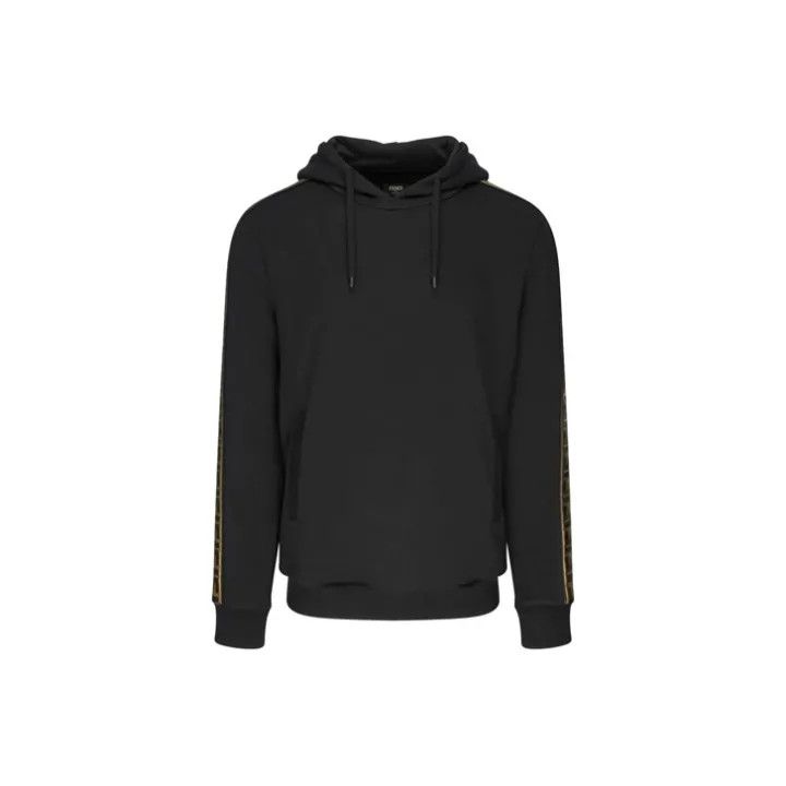 Fendi Fendi SS20 Black Logo Hoodie 0079 Size US L / EU 52-54 / 3 - 1 Thumbnail
