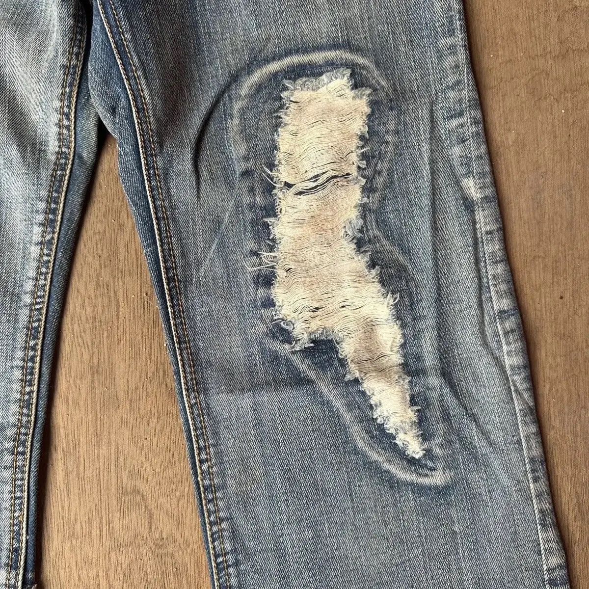 Gotcha STEALS💥VINTAGE GOTCHA SURF JEAN RIPPED VERY RARE DENIM PANT Size US 30 / EU 46 - 6 Thumbnail