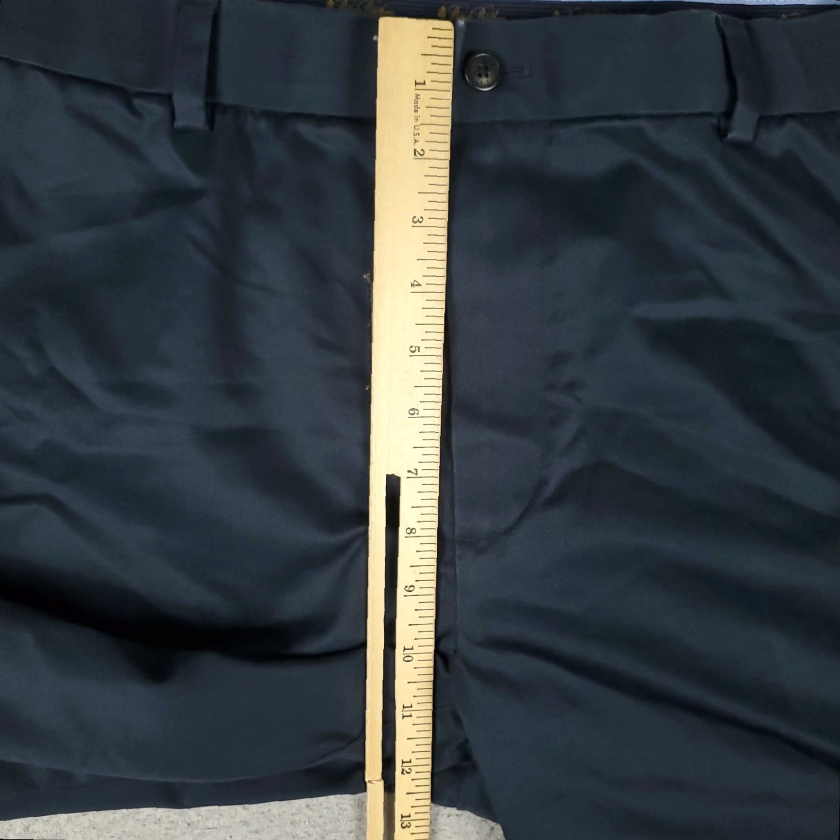 Brooks Brothers Brooks Brothers Pants Mens 36x30 Blue Flat Front Chino Trousers Size US 36 / EU 52 - 4 Thumbnail
