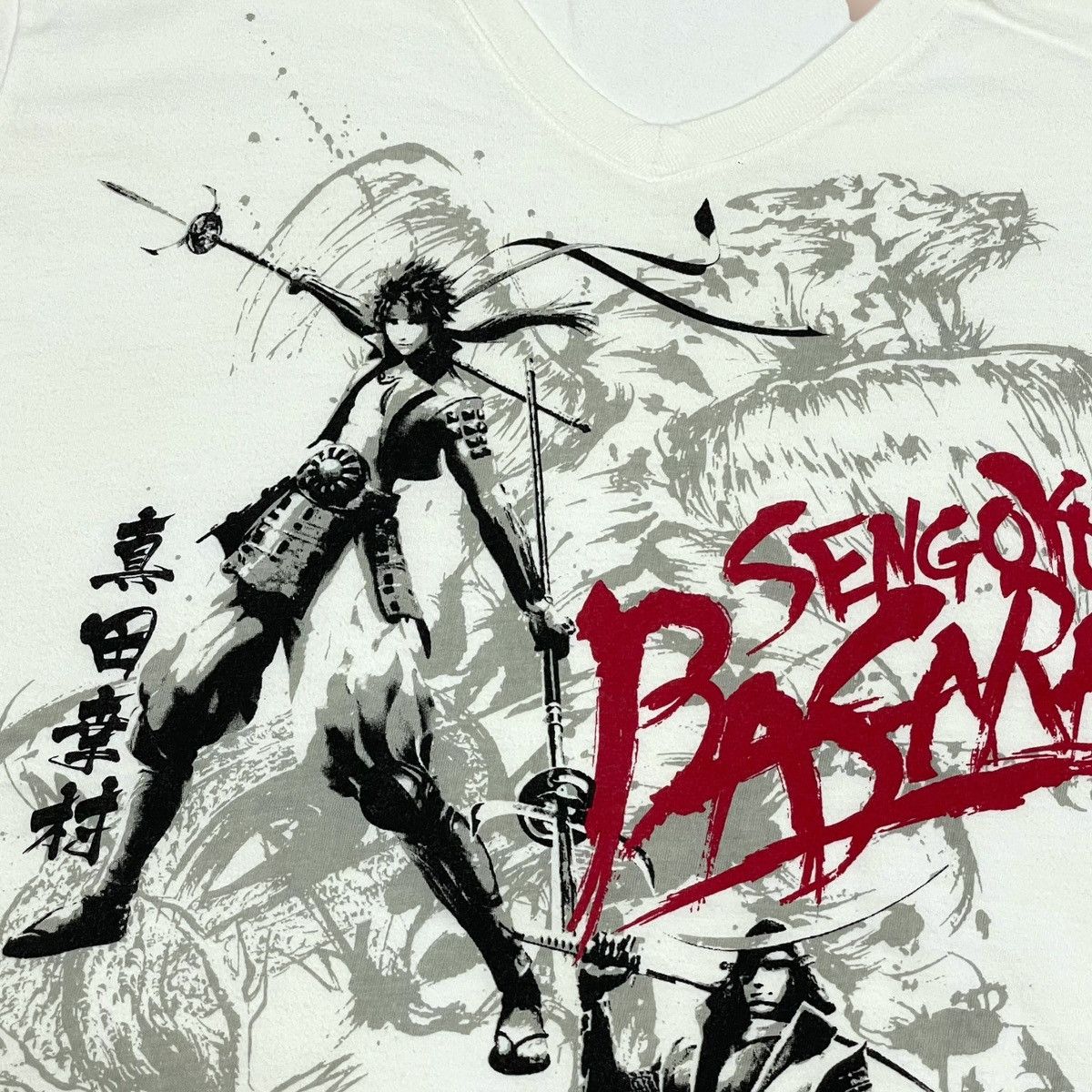 Playstation Vintage Sengoku Basara Video Games Tee Size US L / EU 52-54 / 3 - 3 Thumbnail