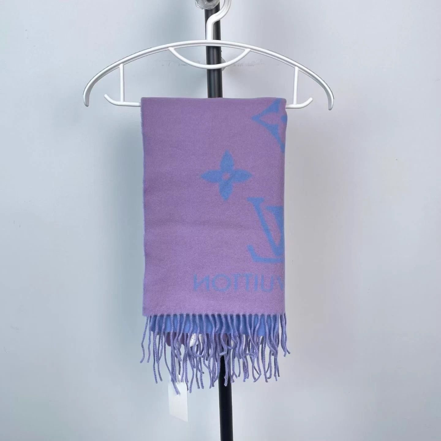 Louis Vuitton LV colorblocked cashmere scarf 46x191 Size ONE SIZE - 8 Thumbnail