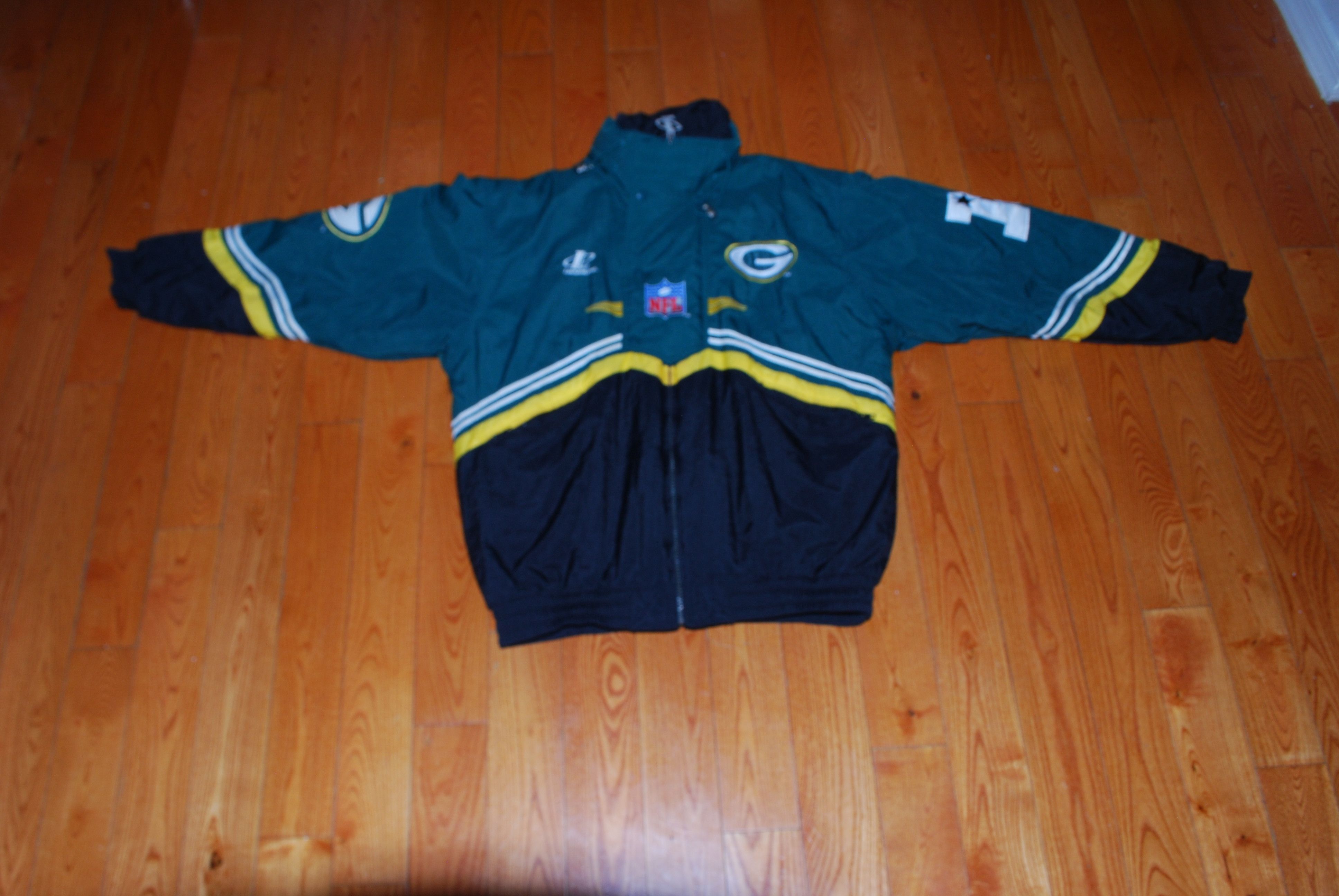NFL Vintage ProLine NFL Greenbay Packers Puffer Jacket from 1990 Size US XXL / EU 58 / 5 - 1 Thumbnail