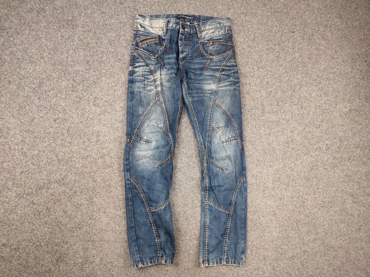 Japanese Brand Vintage Cipo Baxx Japan Y2k Style if six was nine Zip Jeans Size US 32 / EU 48 - 5 Thumbnail