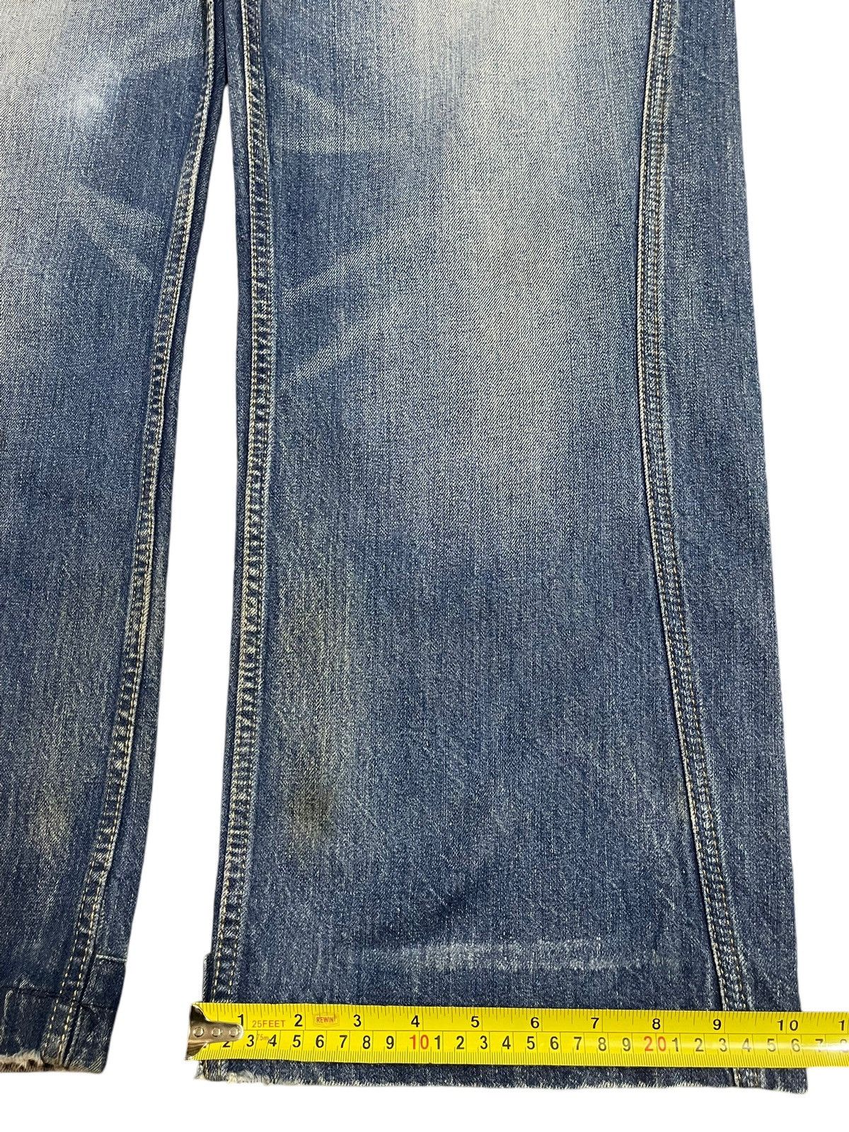 JNCO Vintage Japanese Brand Blue Wash Hip Hop Style Baggy Jeans Size US 36 / EU 52 - 18 Thumbnail