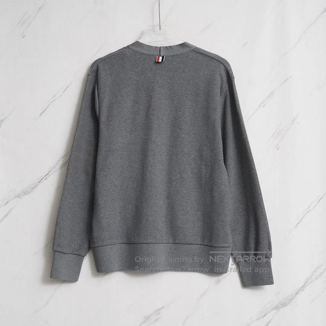 Thom Browne Thom Browne Men's Classic Stripe Knit Cardigan. Size US L / EU 52-54 / 3 - 6 Thumbnail