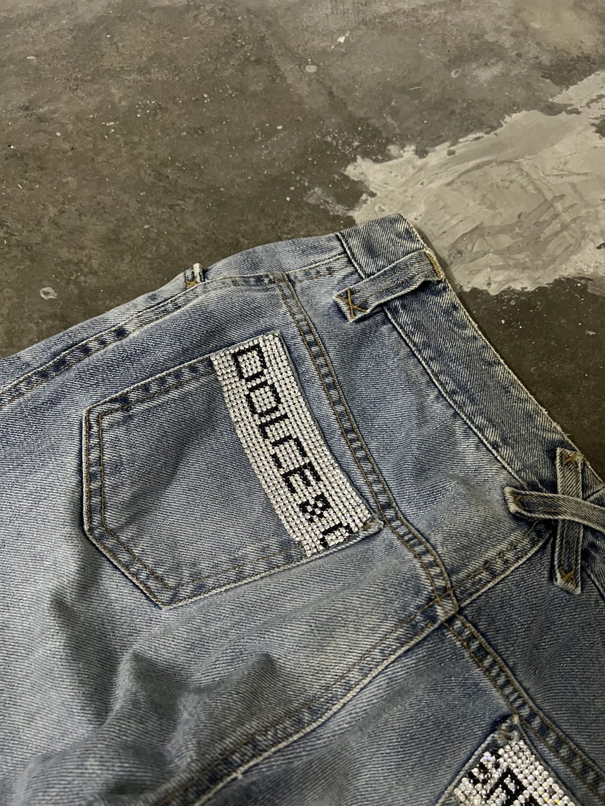 Dolce & Gabbana 💥Dolce & Gabbana Vintage Distress Y2K Jean Size 29" - 19 Thumbnail