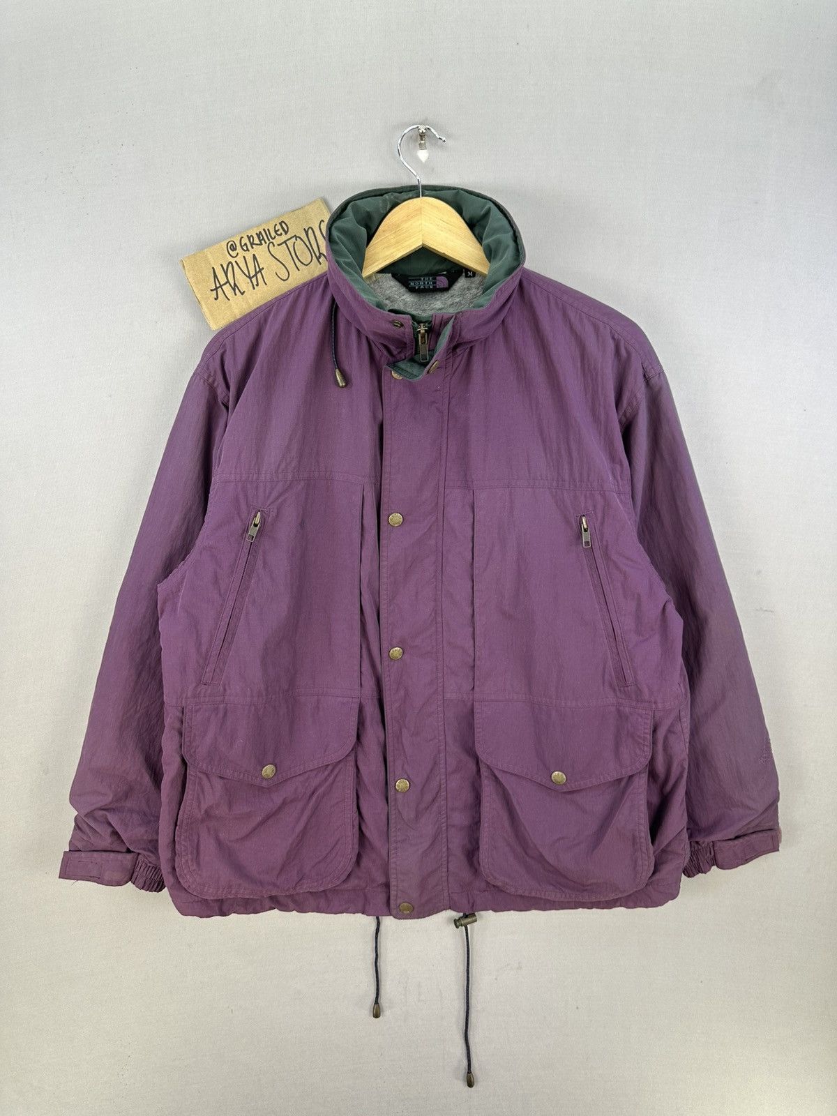 The North Face Vintage 90’s The North Face Fleece Windbreaker Jacket Size US L / EU 52-54 / 3 - 1 Thumbnail