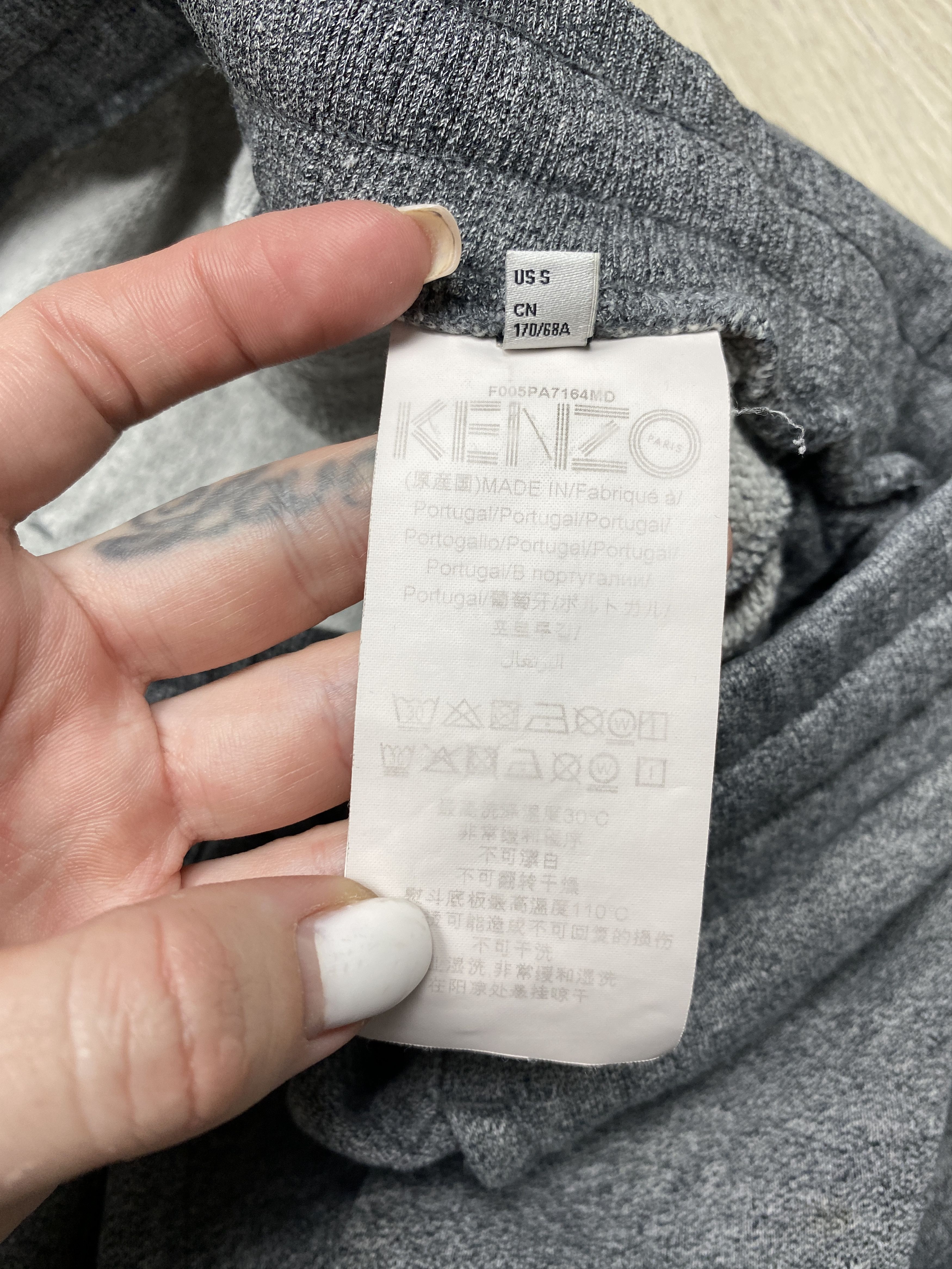 Kenzo × Vintage Kenzo Paris Vintage Mens Sweatpants Pants Size US 30 / EU 46 - 7 Thumbnail