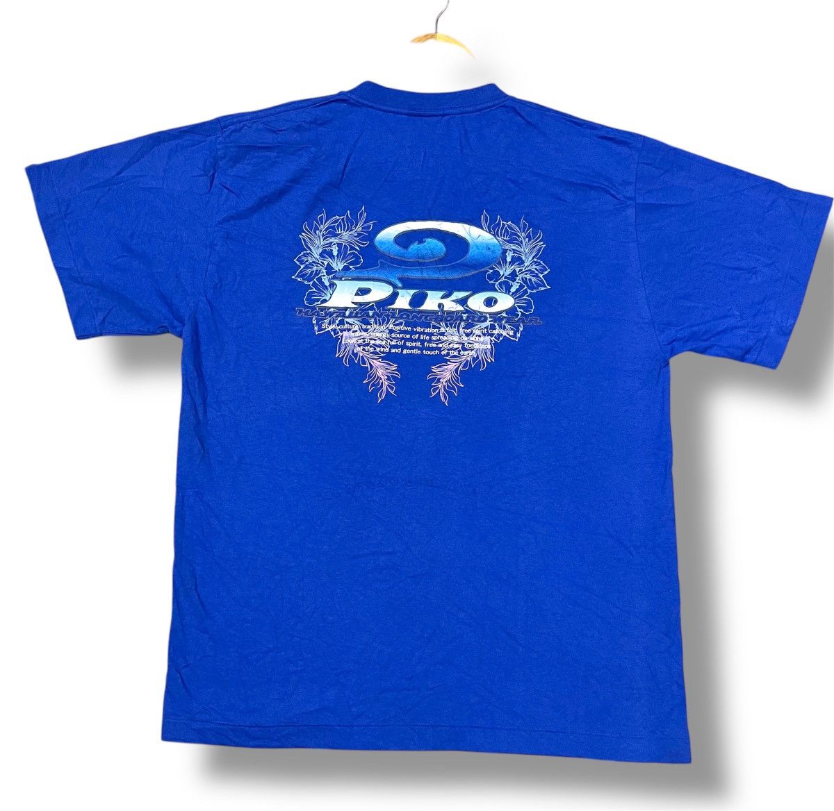 Vintage Vintage Piko Hawaiian Loangboard Wear Tshirt Size US L / EU 52-54 / 3 - 1 Thumbnail