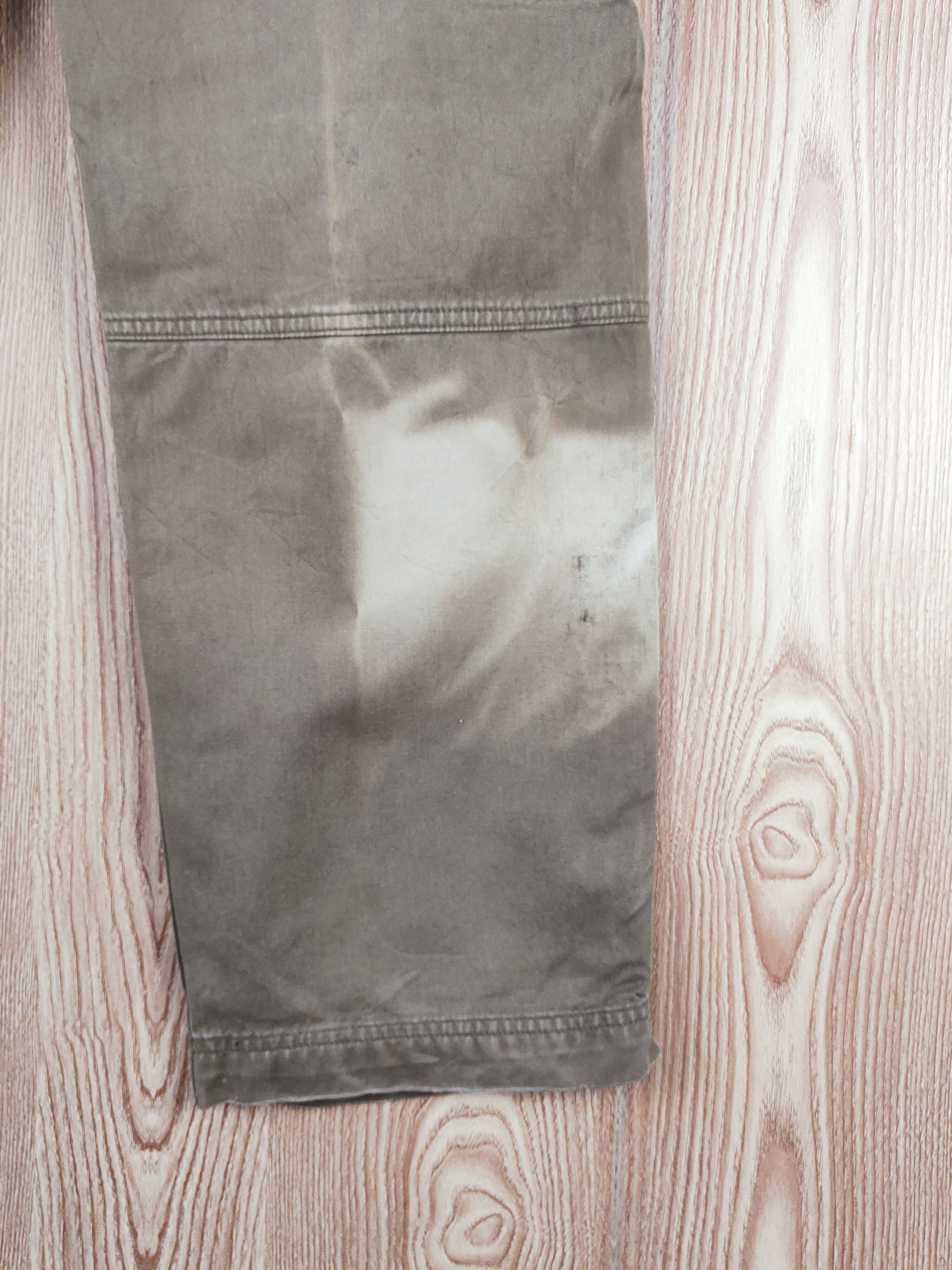 Japanese Brand Alphasophy Classic Olive Faded Multipocket Cargo Pants #W095 Size US 30 / EU 46 - 12 Thumbnail