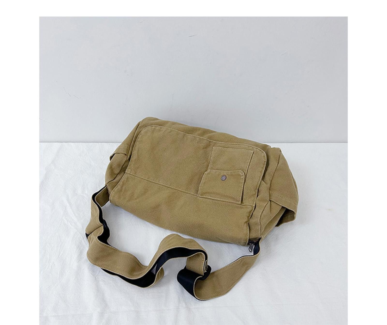 Other Stylish Canvas Messenger Bag - Durable & Chic Size ONE SIZE - 7 Thumbnail