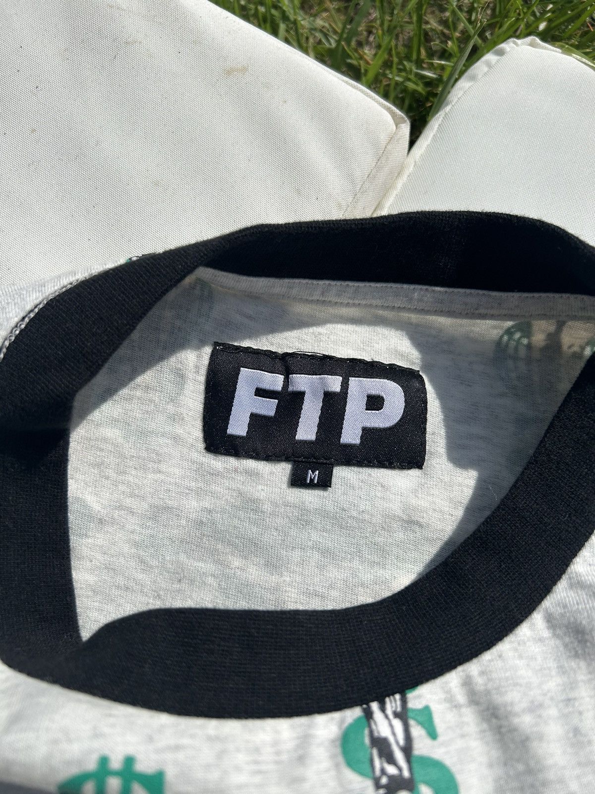 Fuck The Population FTP - Crucifix Ash T Shirt - Medium Size US M / EU 48-50 / 2 - 7 Thumbnail