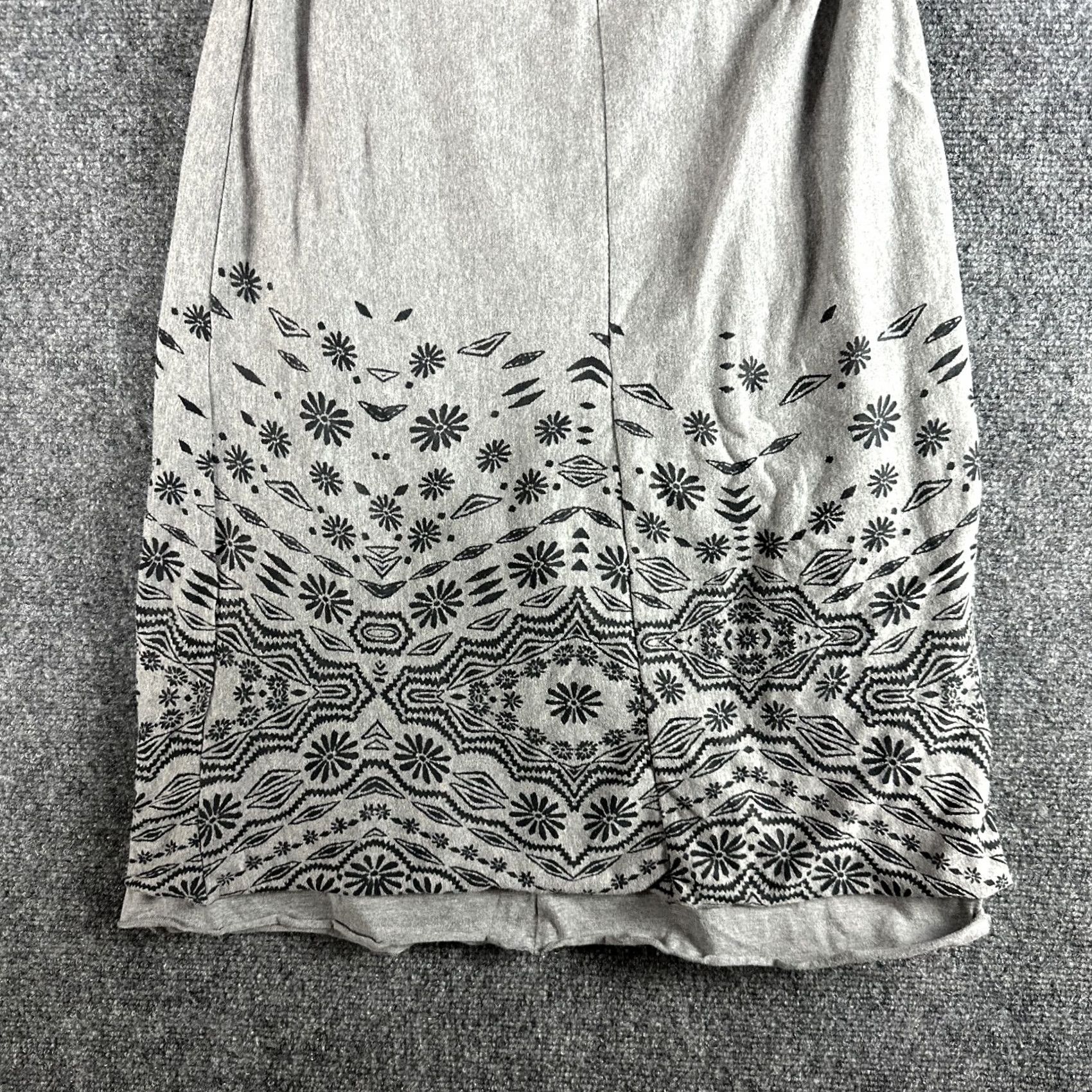 Athleta Athleta Dress Womens Small Gray Bohemian Halter Stretch Knit Tie Waist Lined Size S / US 4 / IT 40 - 8 Thumbnail