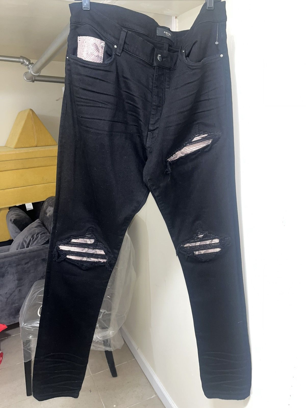 Amiri Amiri Snake MX1 Jean Sz 38 Size US 38 / EU 54 - 2 Thumbnail