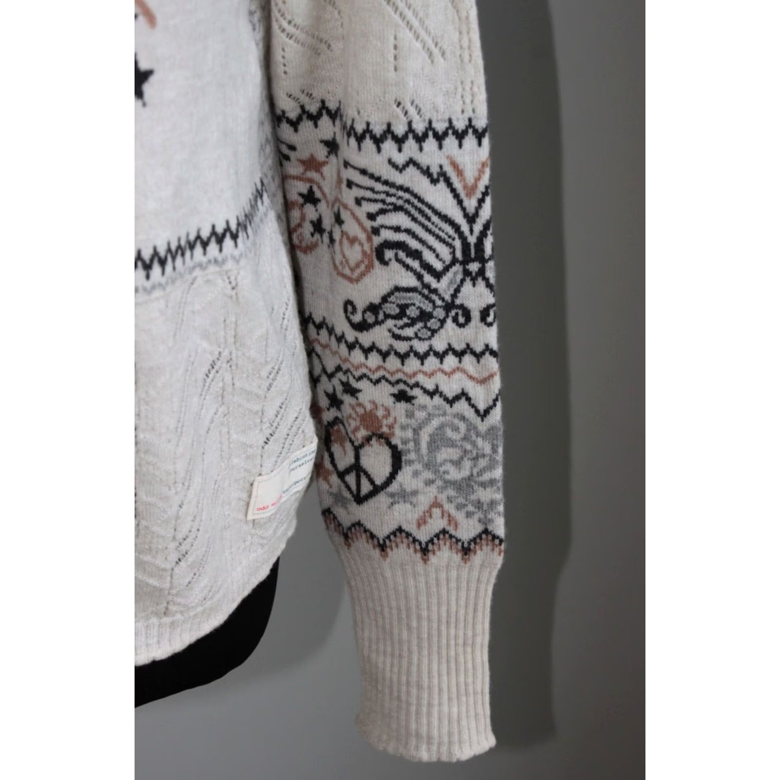 Vintage Odd Molly Jumper Womens Crew Neck Pullover Multicoloured Size 1 S 60 cm length 55 cm armpit to armpit 77 cm sleeve Womens Size XS / US 0-2 / IT 36-38 - 4 Thumbnail