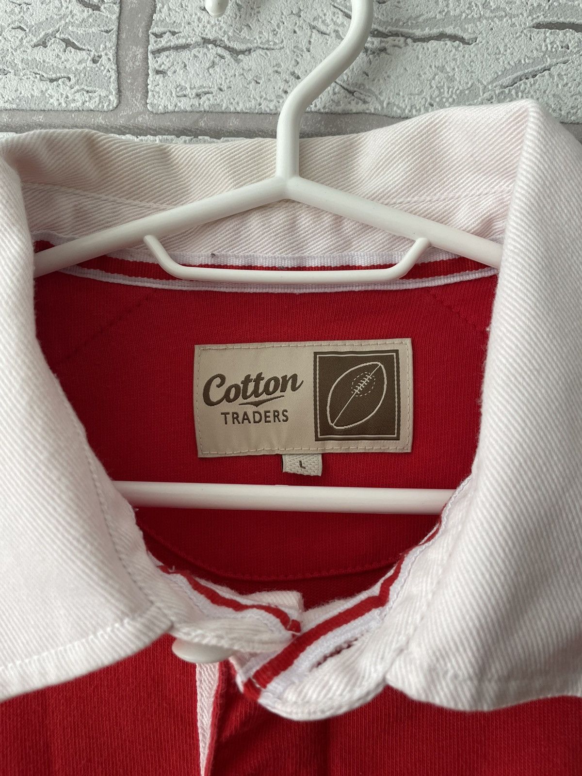 Cotton Traders Wales Rugby Shirt Jersey Cotton Trades Number #1 Size US L / EU 52-54 / 3 - 5 Thumbnail