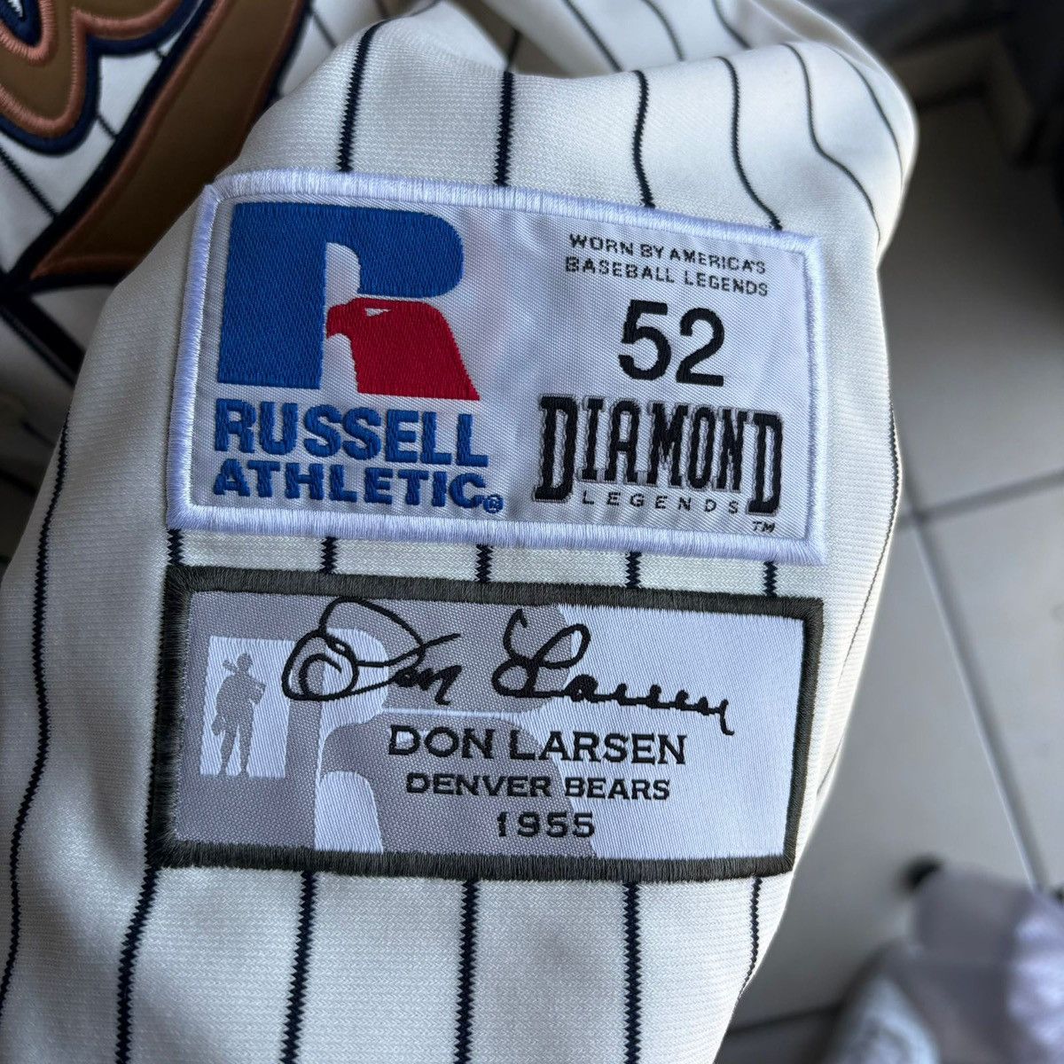 Russell Athletic Russell Athletic Diamond Collection Don LARSEN BEARS Jersey Size US L / EU 52-54 / 3 - 13 Thumbnail