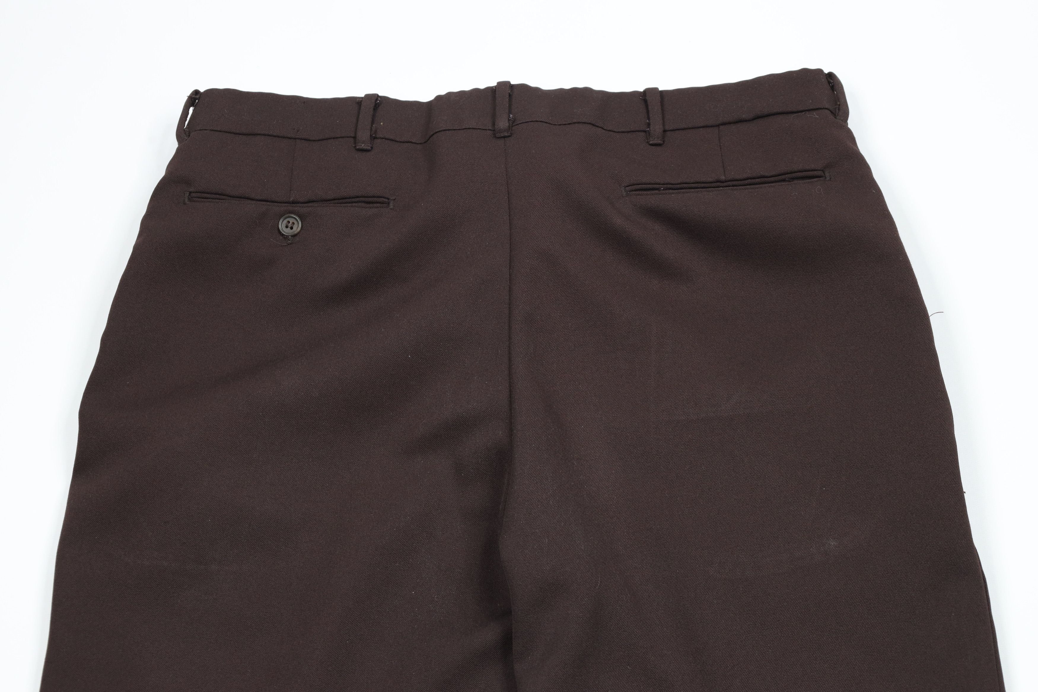 Vintage Vintage 70s Streetwear Bell Bottoms Chino Pants Brown USA Size US 36 / EU 52 - 10 Thumbnail