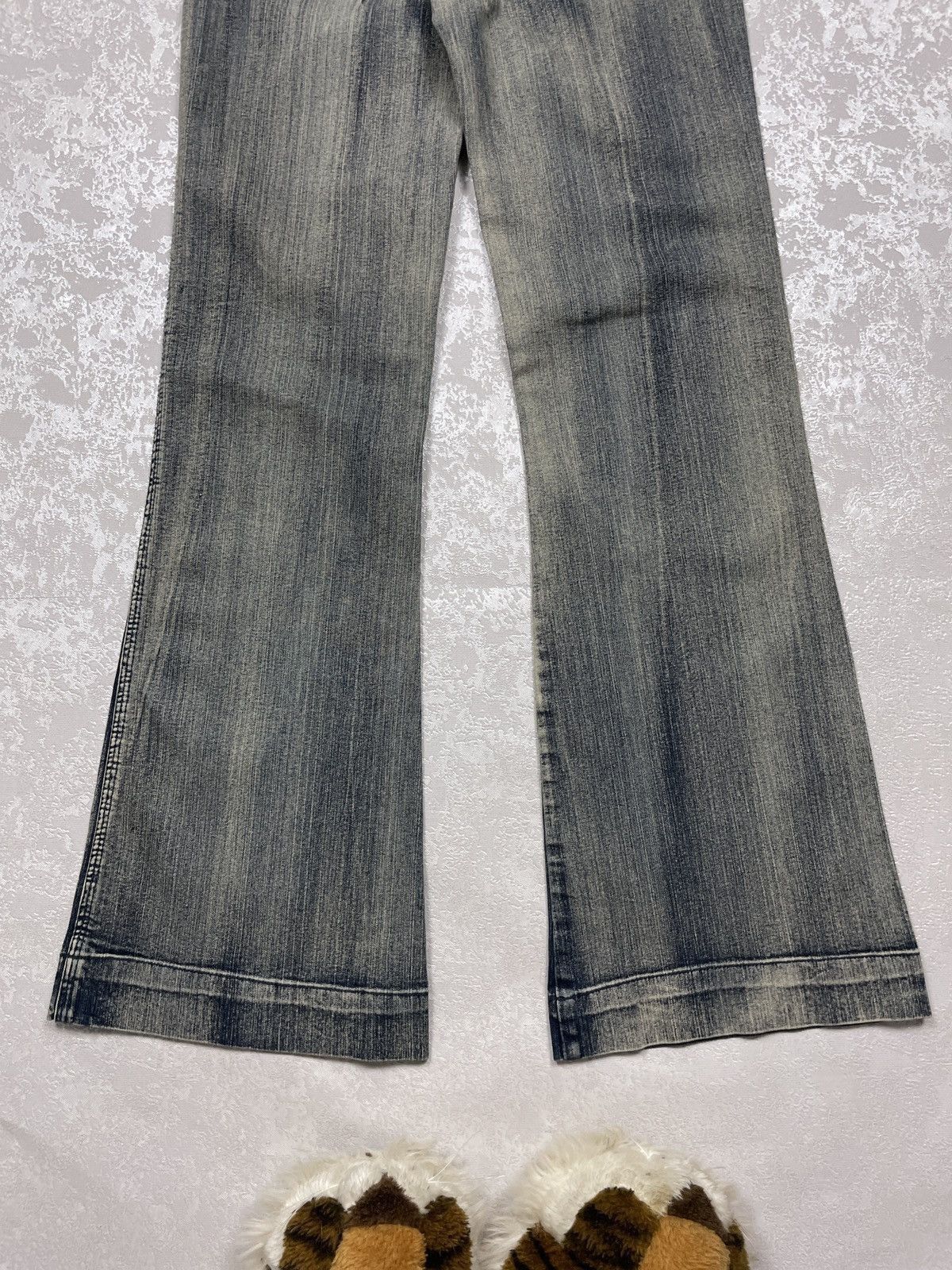 Y2K Flared Opium LGB IfSixWasNine Style X-Mail Denim Jeans
