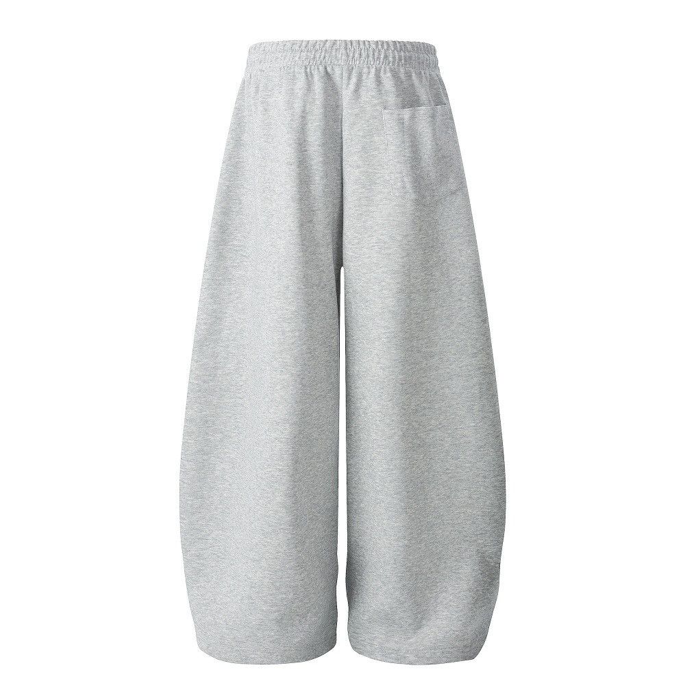 Japanese Brand Casual Men's Star Embroidered Wide-Leg Curved Pants Size US 32 / EU 48 - 2 Thumbnail