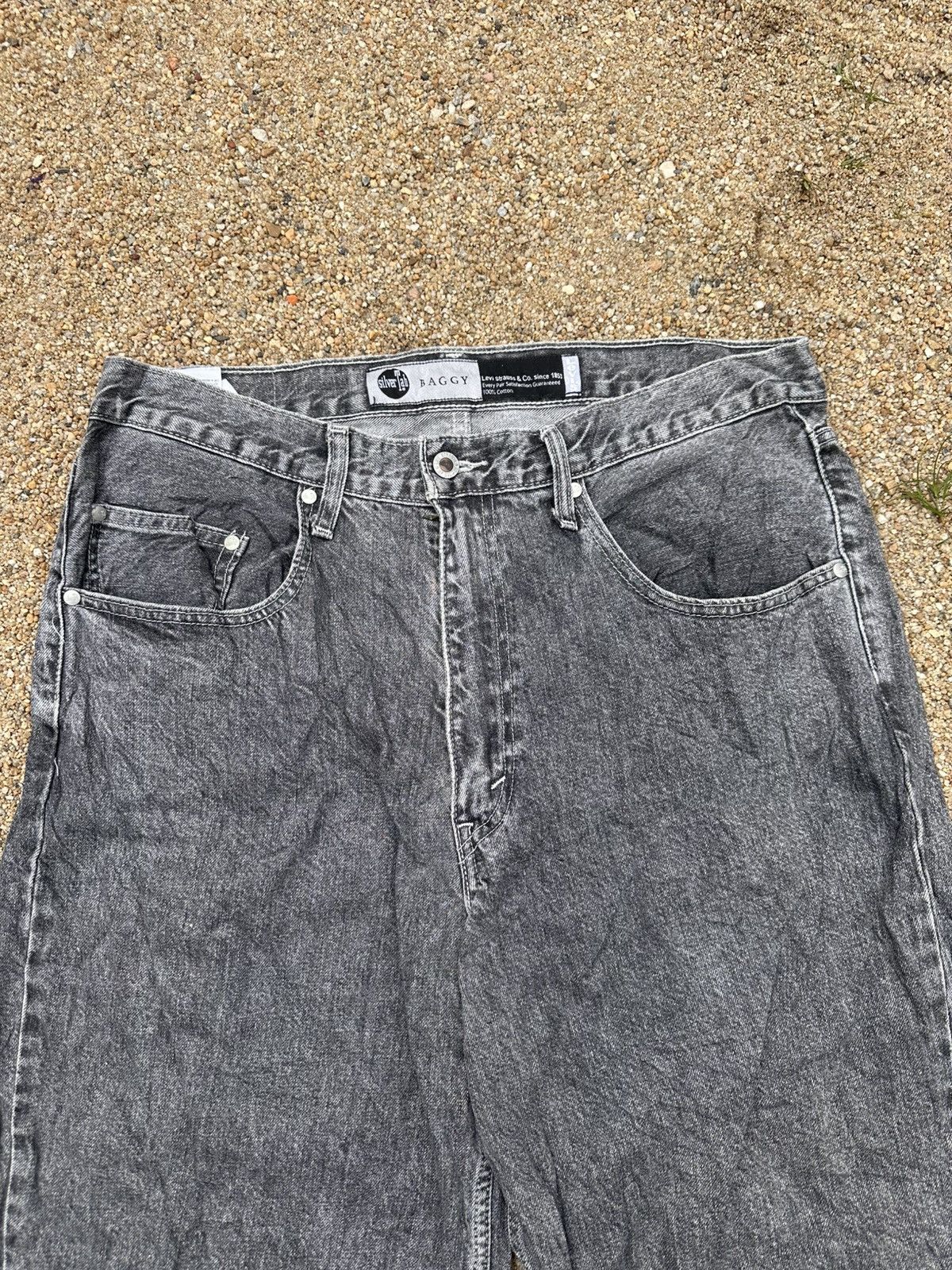 Levi's Vintage Levis Silver Tab Baggy Size US 36 / EU 52 - 4 Thumbnail