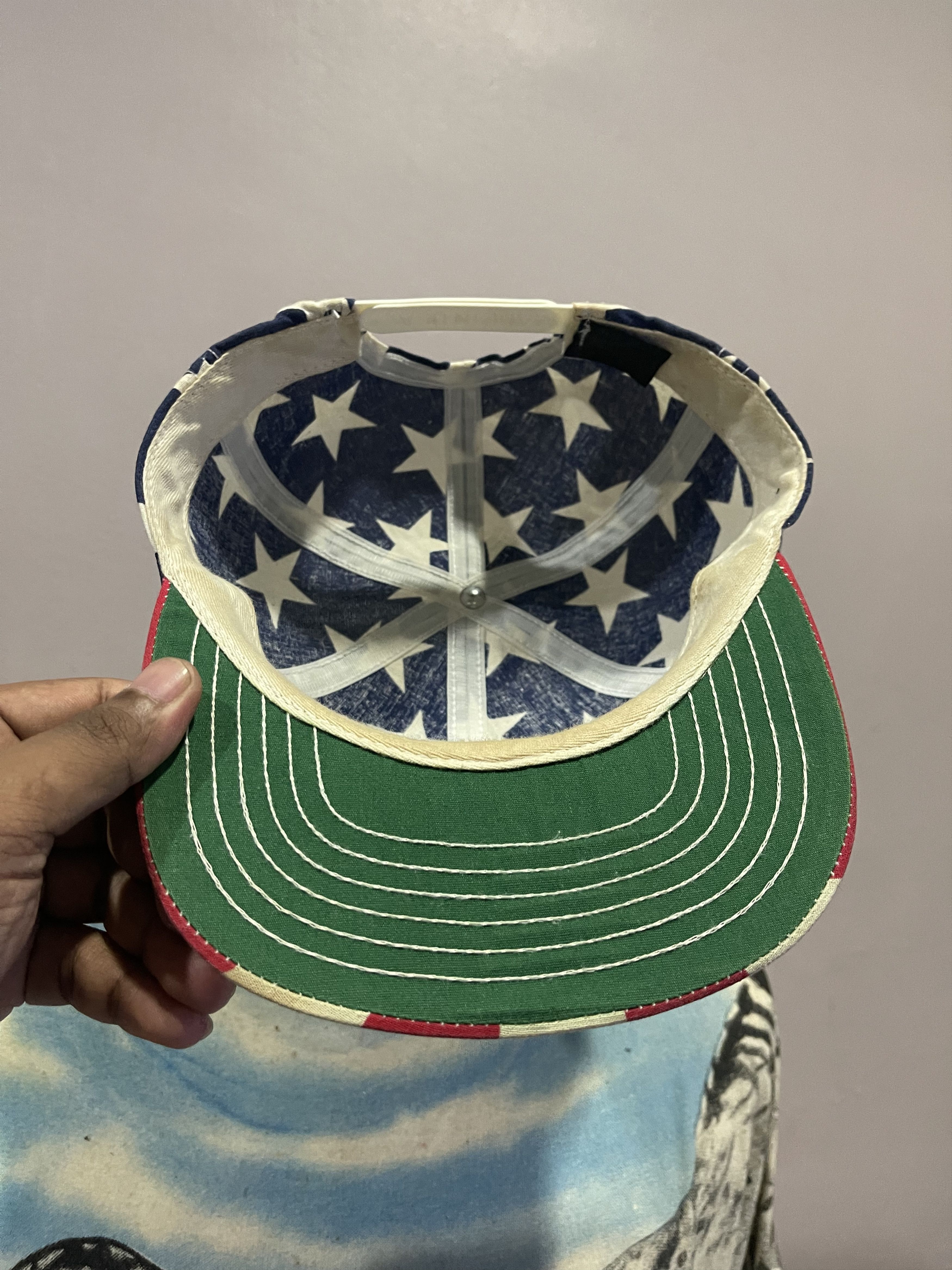 Vintage Vintage 90s Flat America Snapback Hat Cap Size ONE SIZE - 5 Thumbnail