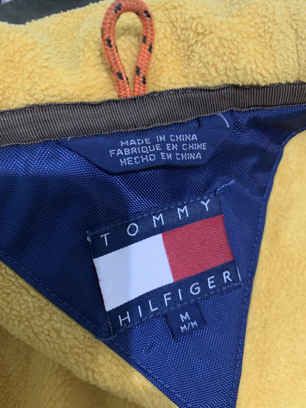Tommy Hilfiger × Vintage Vintage Tommy Hilfiger windbreaker hoddie jacket Size US M / EU 48-50 / 2 - 12 Thumbnail