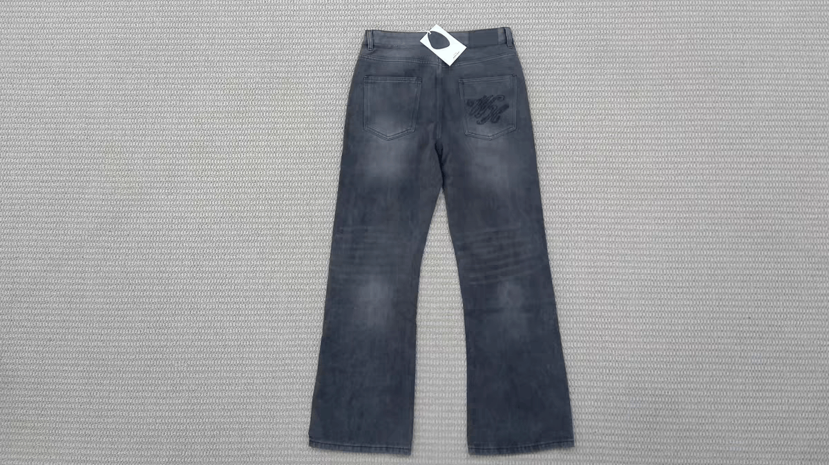 Jean × Vintage washed faded cleanfit yuppie bootcut flared y2k jeans Size US 30 / EU 46 - 10 Thumbnail