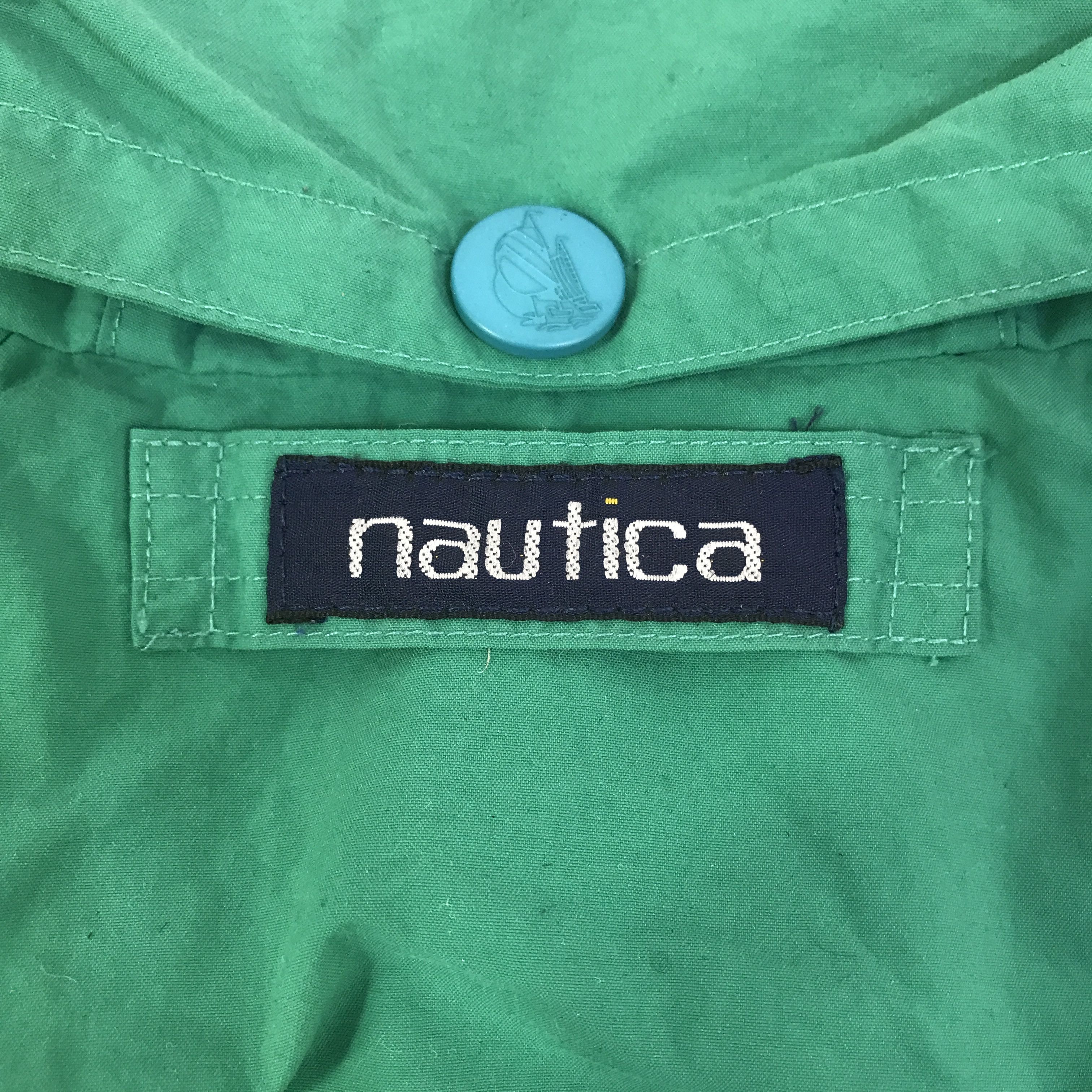 Nautica Vtg Nautica worker Bomber jacket K128B6 Size US L / EU 52-54 / 3 - 12 Thumbnail