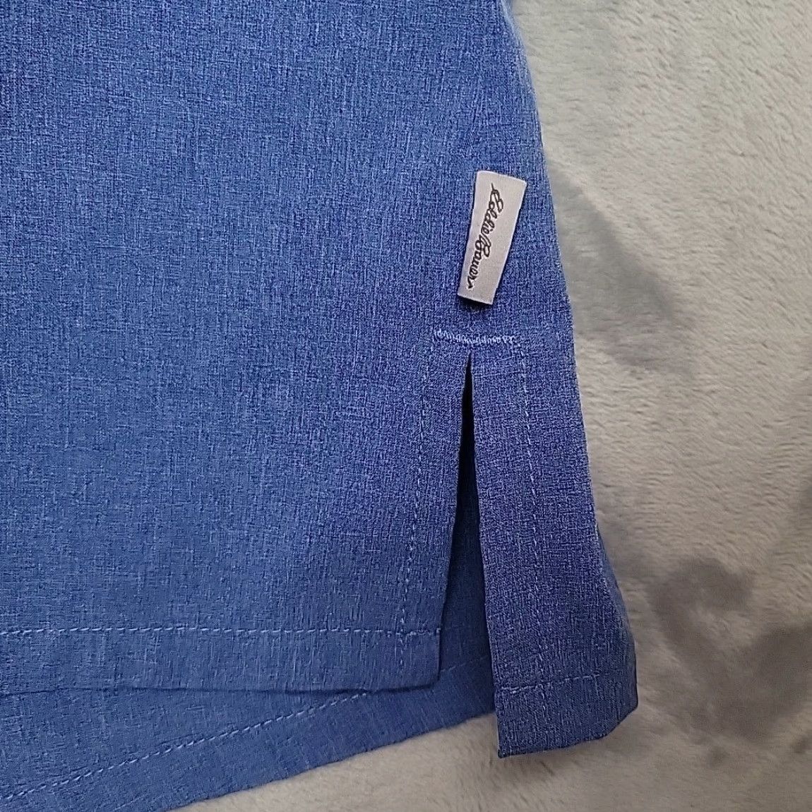 Eddie Bauer Eddie Bauer Shirt Womens S Blue Travex V-Neck Tank Top Outdoor Travel Hike Capable All Seasons Womens Size S / US 4 / IT 40 - 2 Thumbnail