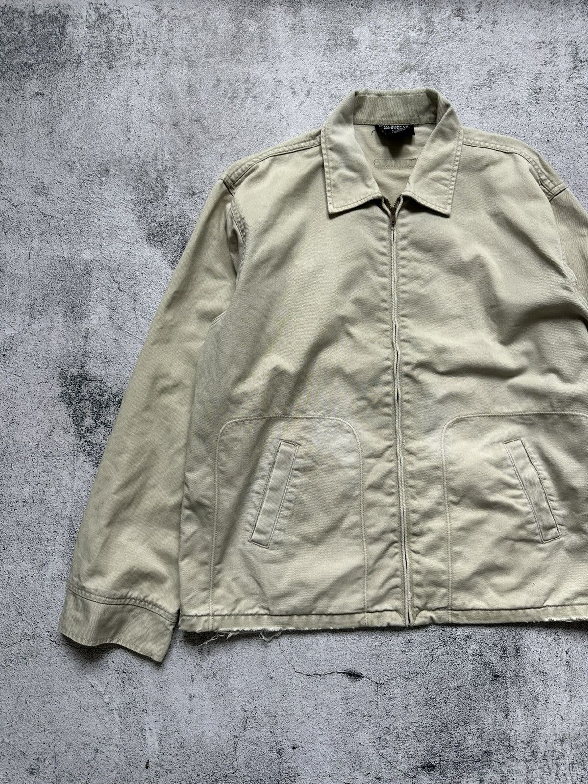 Polo Ralph Lauren Vintage Polo Ralph Lauren Jeans Beige Jacket Casual Size US L / EU 52-54 / 3 - 2 Thumbnail