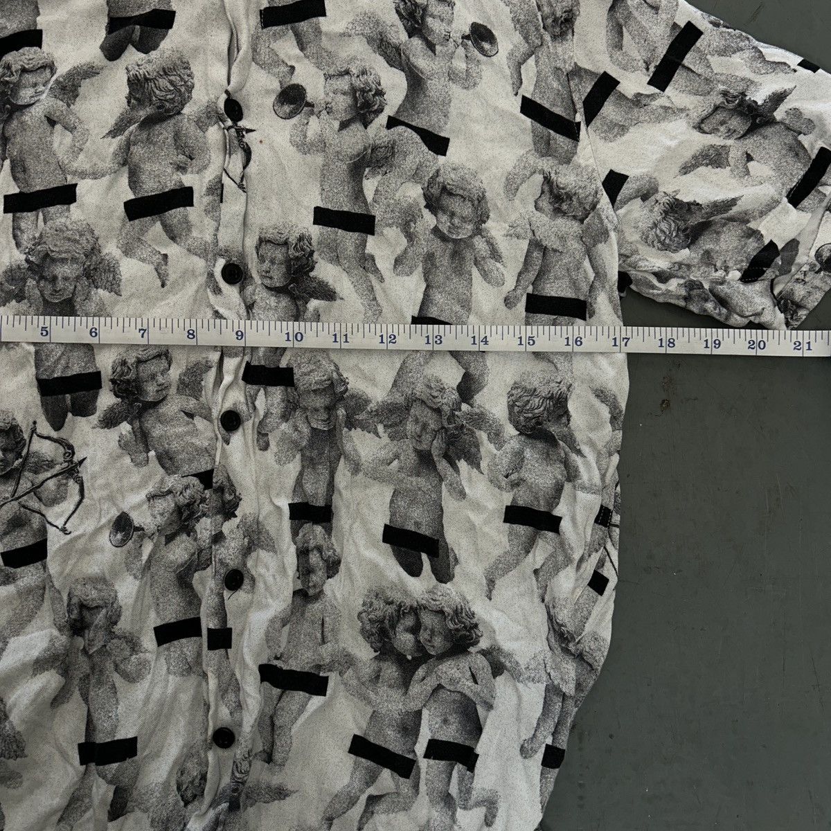 Ksubi Ksubi “Cherub Print” Short Sleeve Shirt Size US S / EU 44-46 / 1 - 6 Thumbnail
