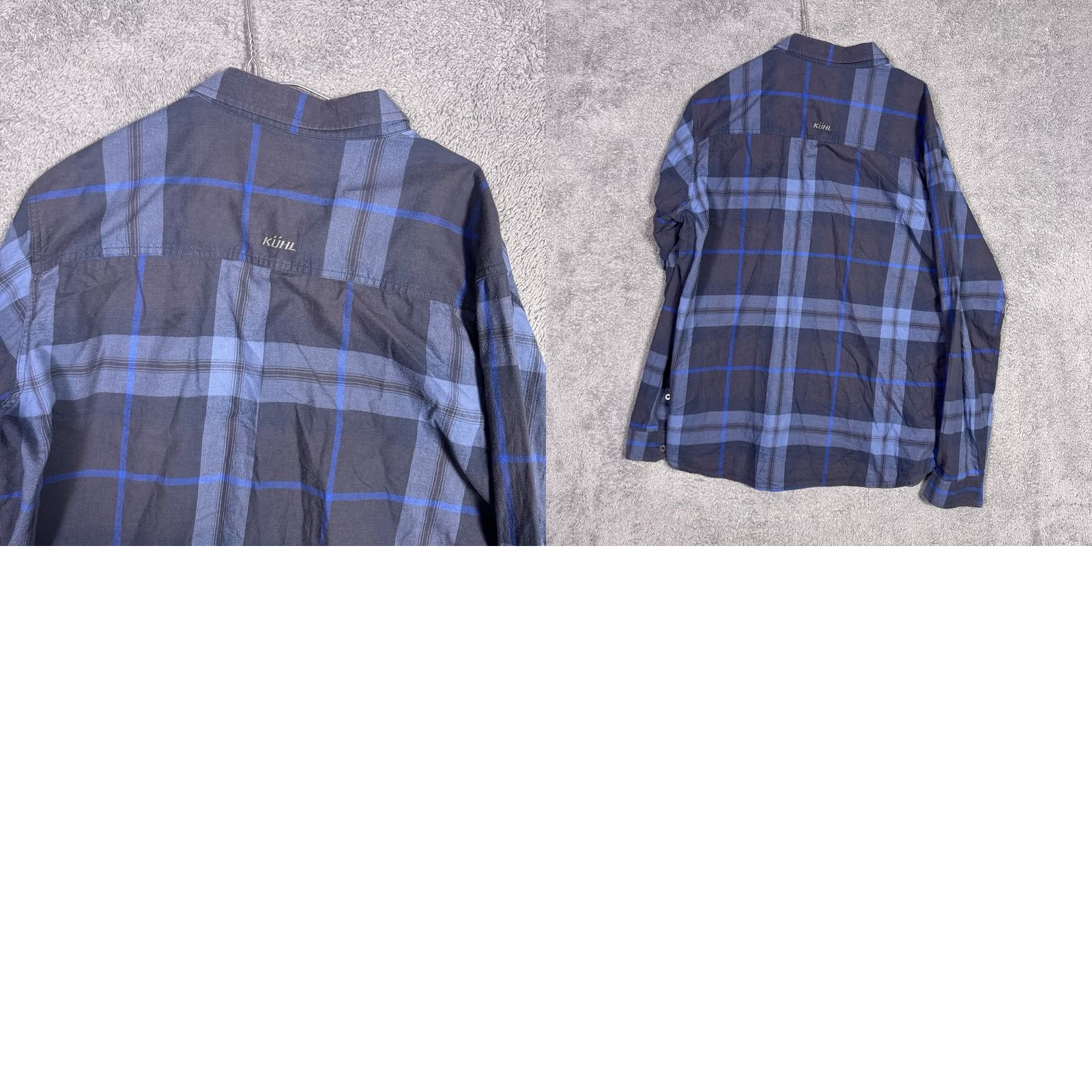 Vintage Kuhl Fugitive Flannel Shirt Mens L Plaid Button Down Long Sleeve 7202 Tencel Size US L / EU 52-54 / 3 - 8 Thumbnail